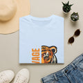 T-shirt graphique tigre sauvage — T-shirt vintage audacieux à tête de tigre