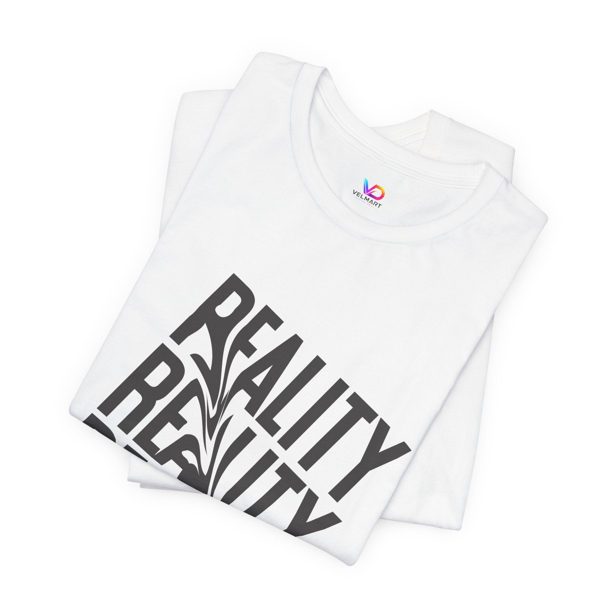 Reality Repeat Tee — Graphic Typography T-Shirt