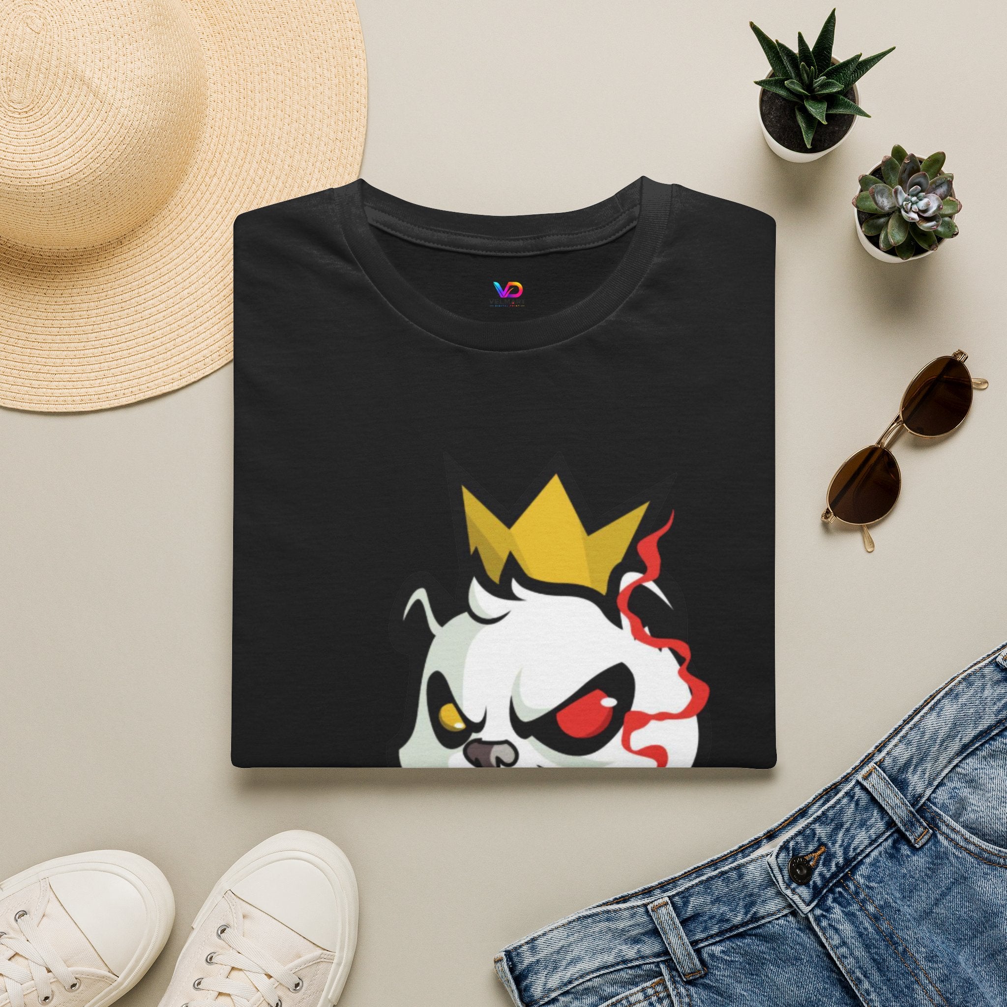 Panda King Graphic Tee — 'Bring Me One' Streetwear T-Shirt