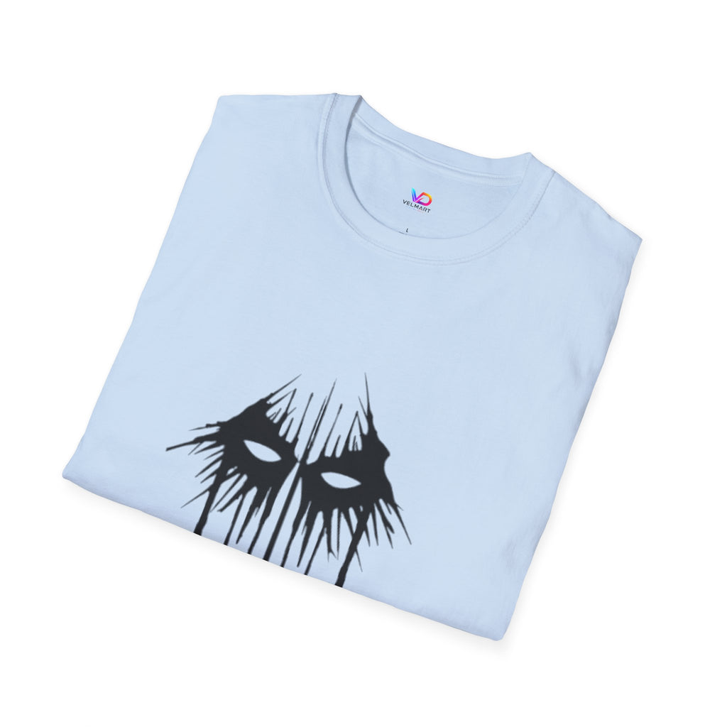 Horror Mask T-Shirt — Dripping Eyes Graphic Tee