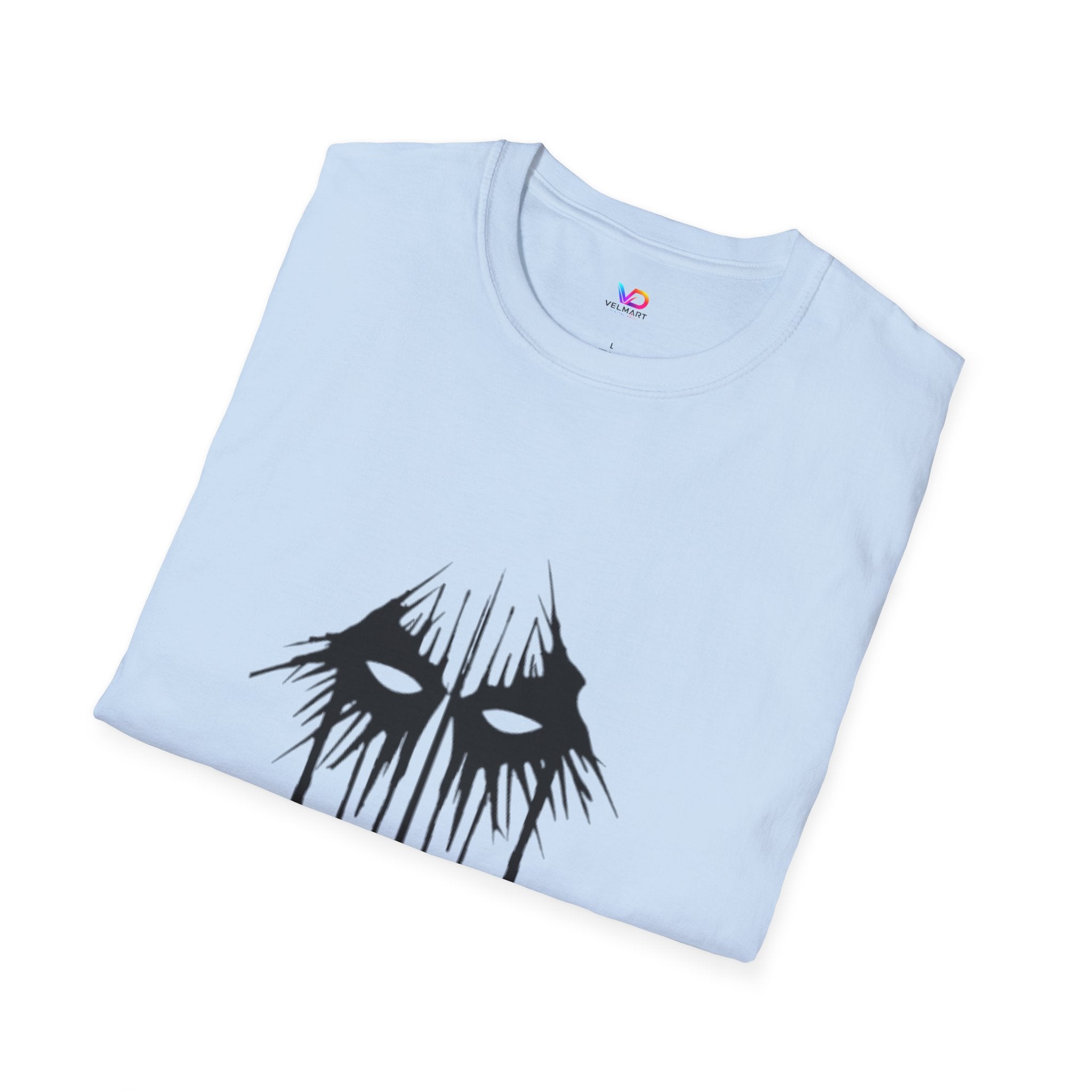 Horror Mask T-Shirt — Dripping Eyes Graphic Tee