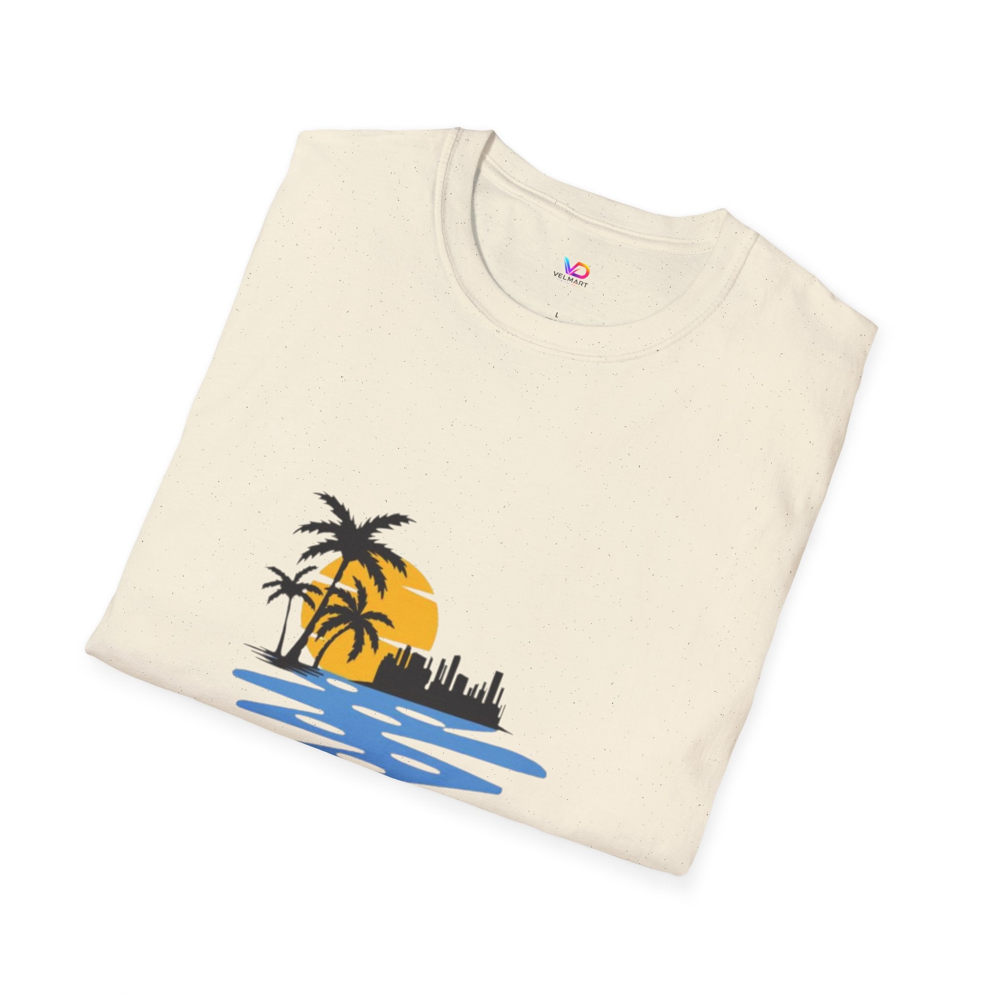 Sunset Beach T-Shirt — "Life Is Better" Palm Tree Graphic