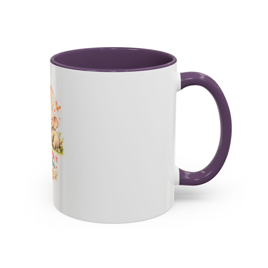 Mommy Loves You Forever Elephant Coffee Mug — Mother's Day, New Mom Gift