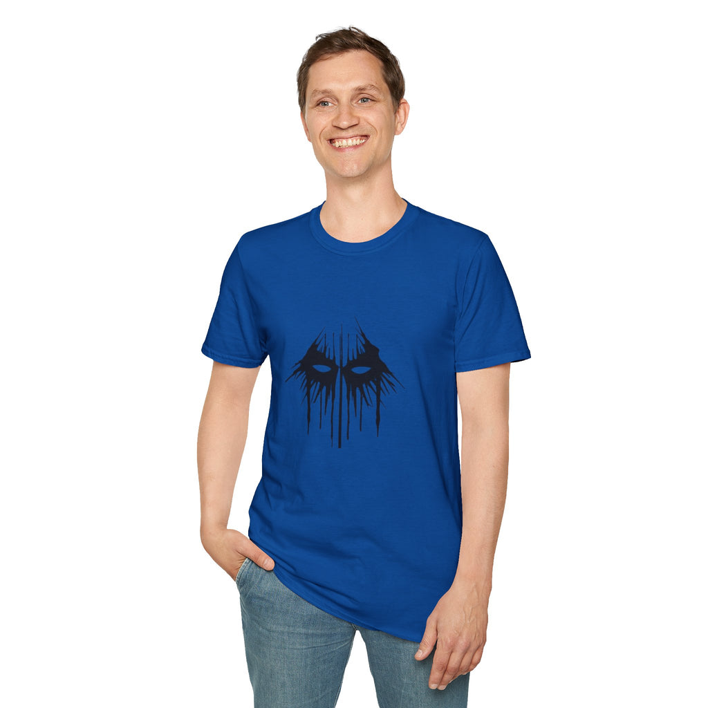Horror Mask T-Shirt — Dripping Eyes Graphic Tee