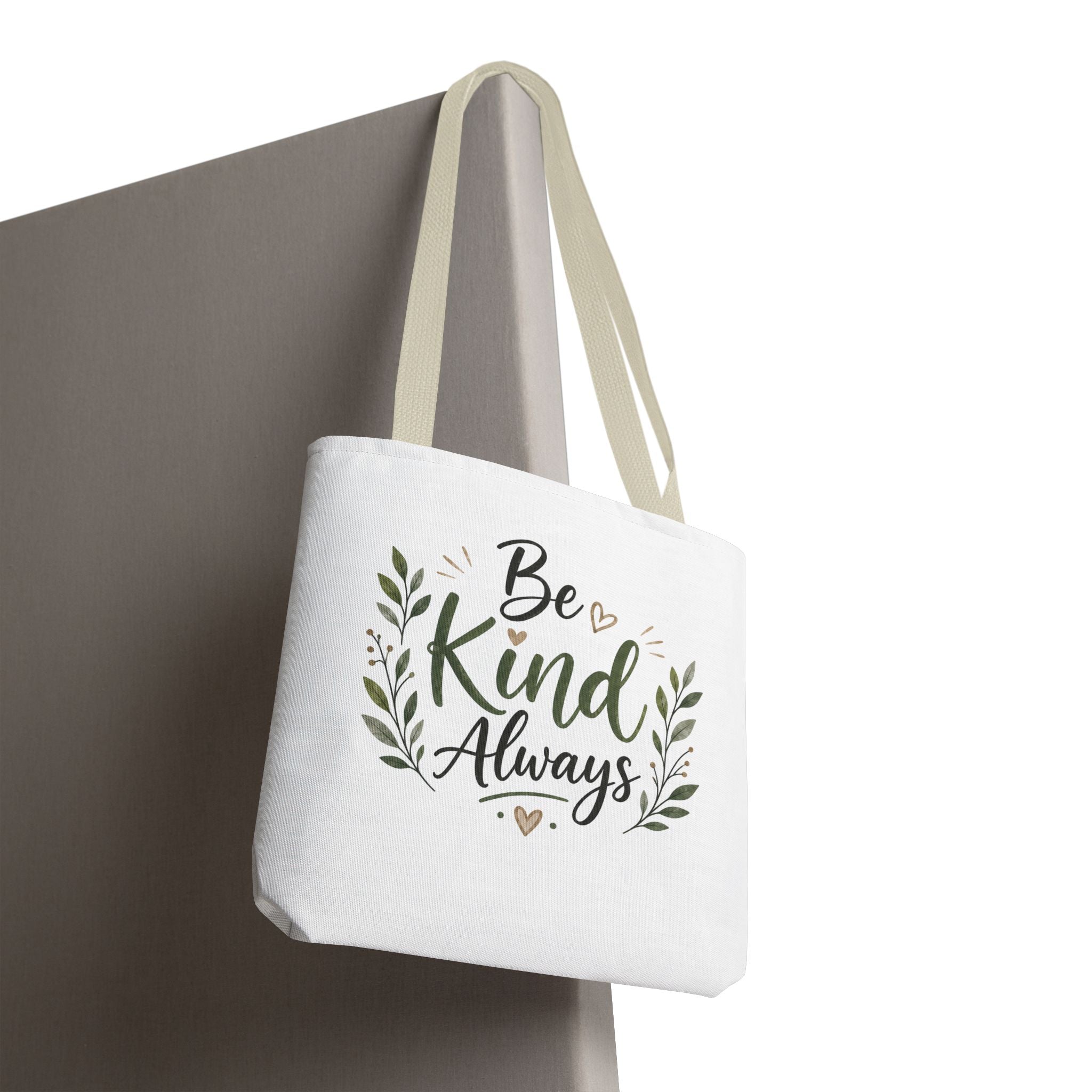 Be Kind Always Tote Bag — Inspirational Canvas Grocery & Gift Tote