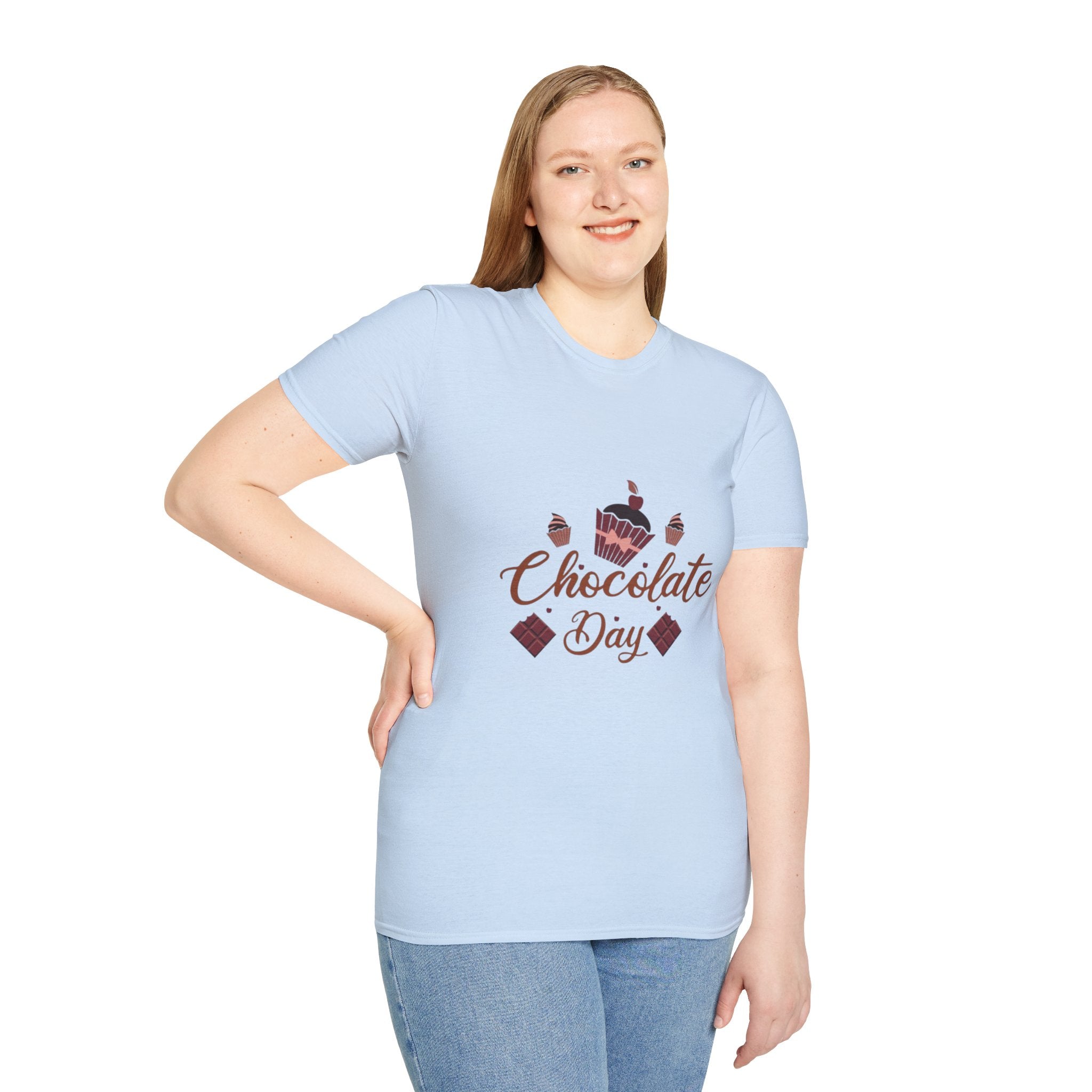 Chocolate Day T‑Shirt — Cupcake & Candy Dessert Lovers Tee