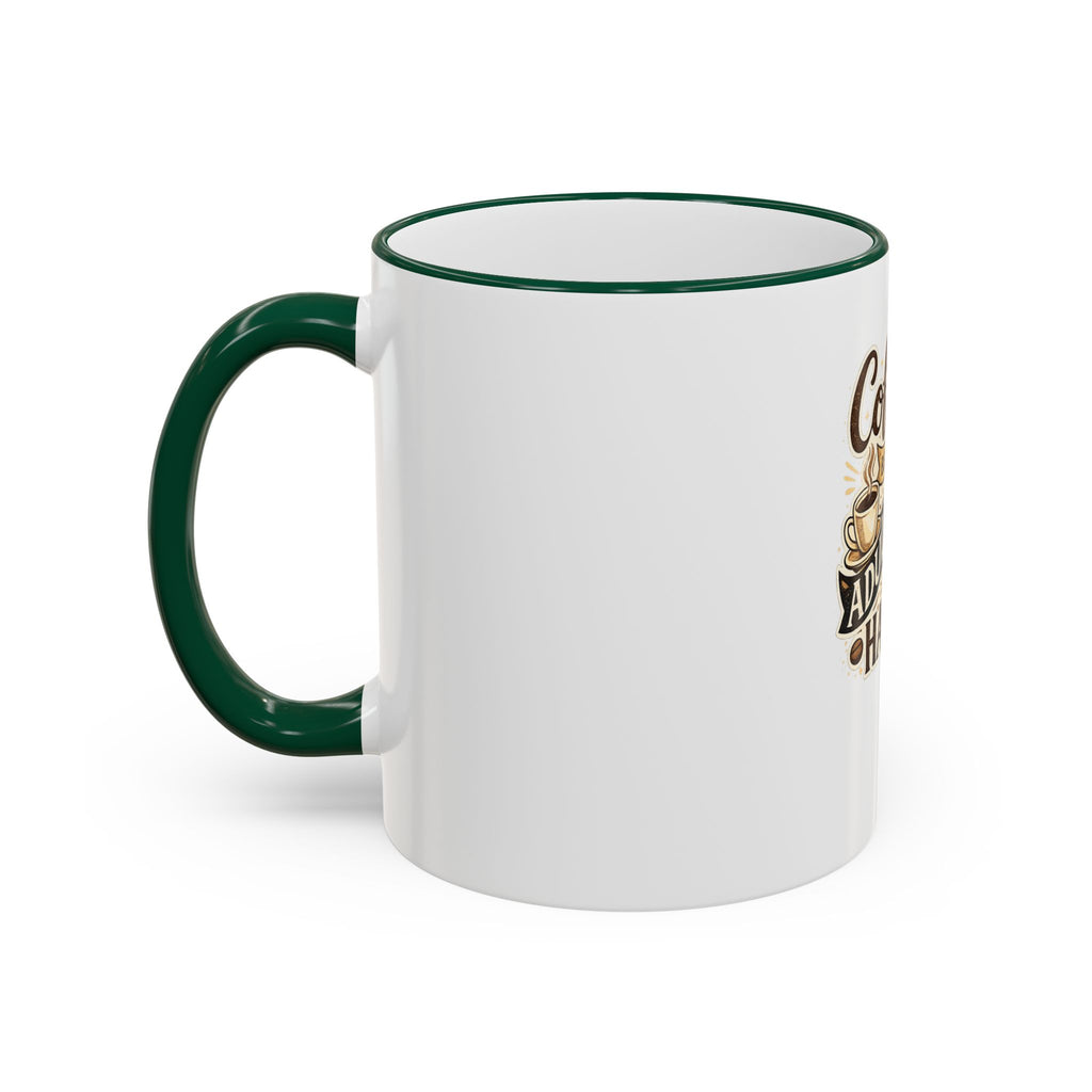 Coffee Because Adulting Is Hard Mug — Funny Coffee Cup for Adults