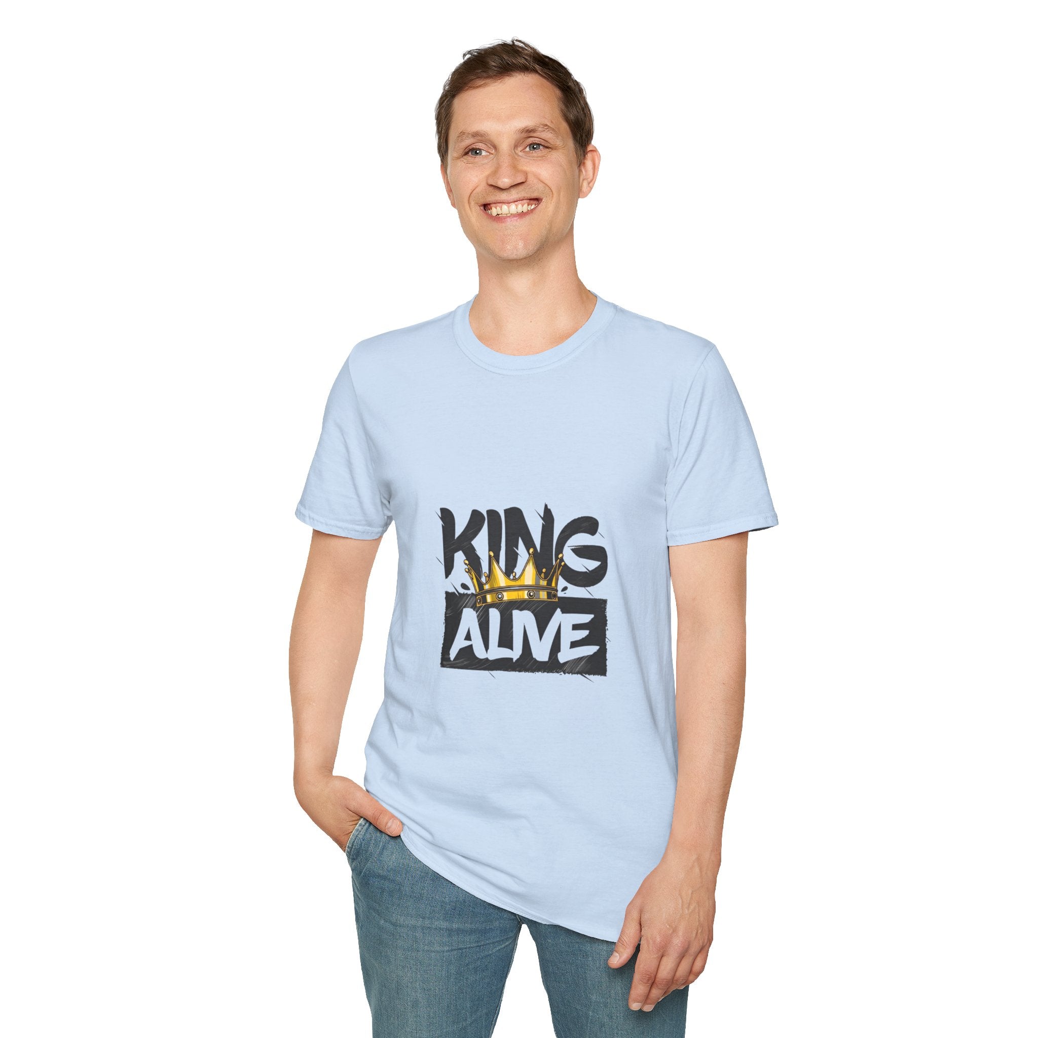 King Alive T-Shirt — Bold Crown Streetwear Tee