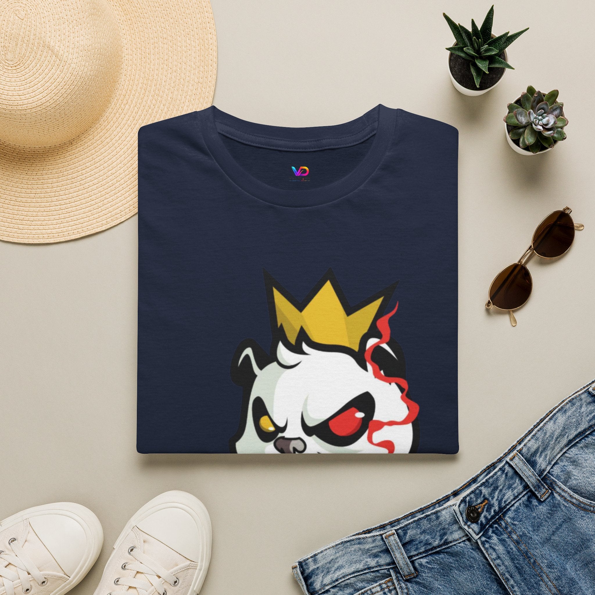 Panda King Graphic Tee — 'Bring Me One' Streetwear T-Shirt