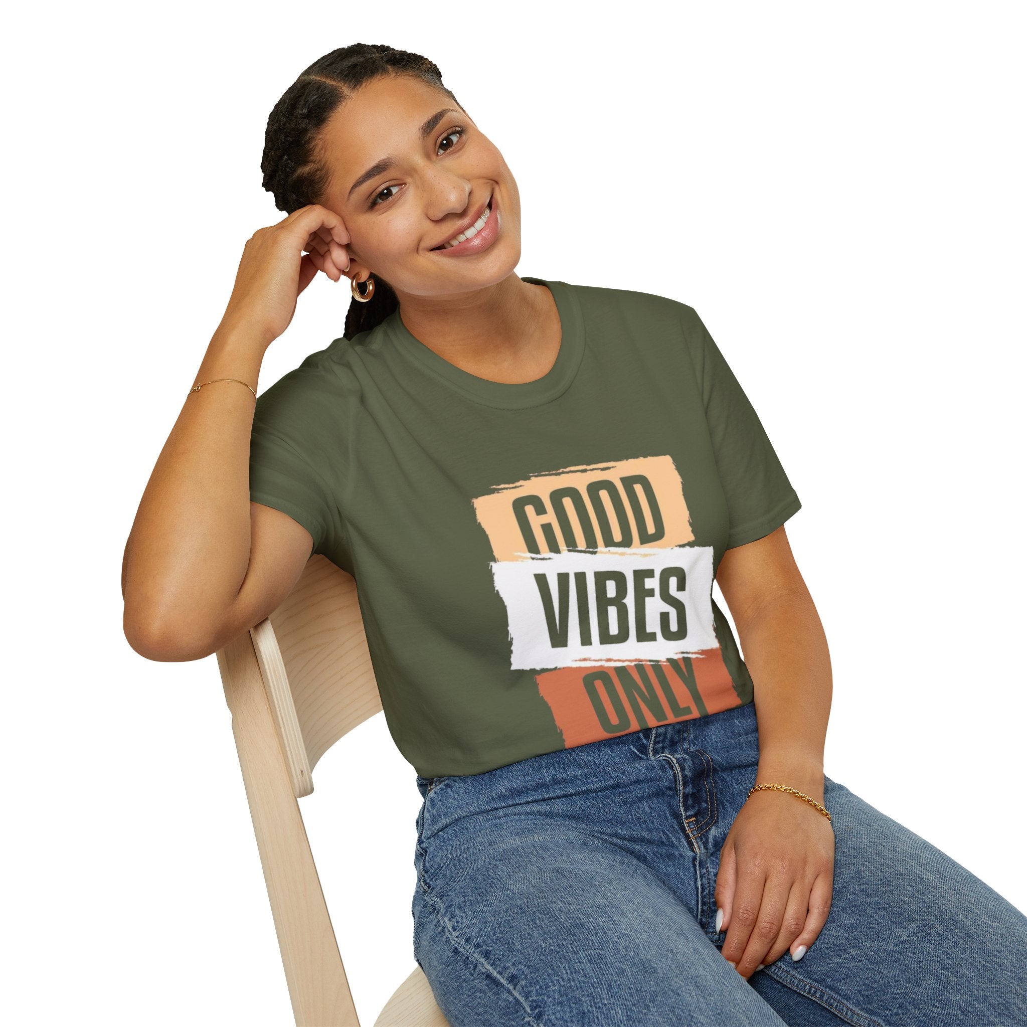 Good Only T-Shirt — Positive Quote Graphic Tee