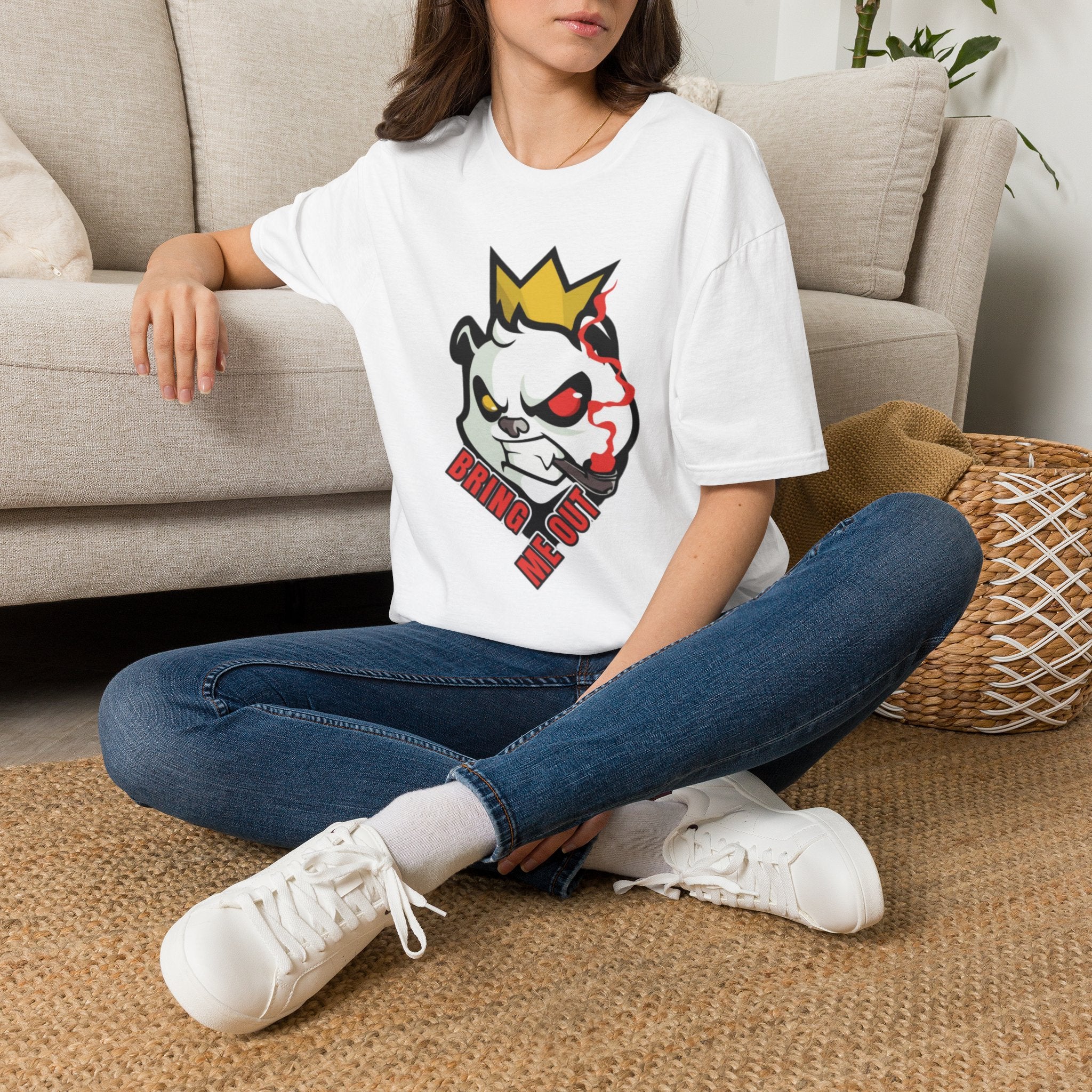 Panda King Graphic Tee — 'Bring Me One' Streetwear T-Shirt