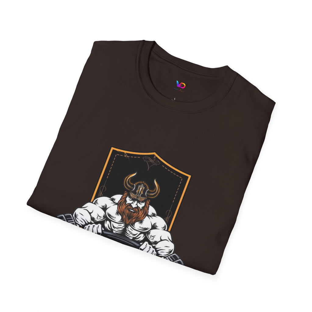 Viking Barbell T-Shirt — Norse Strength Gym Tee