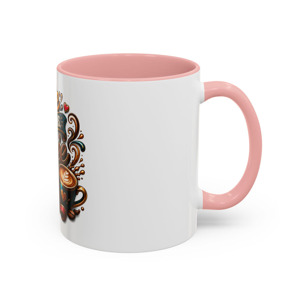Life Happens Coffee Helps Accent Mug — 11/15oz Ceramic Coffee Cup