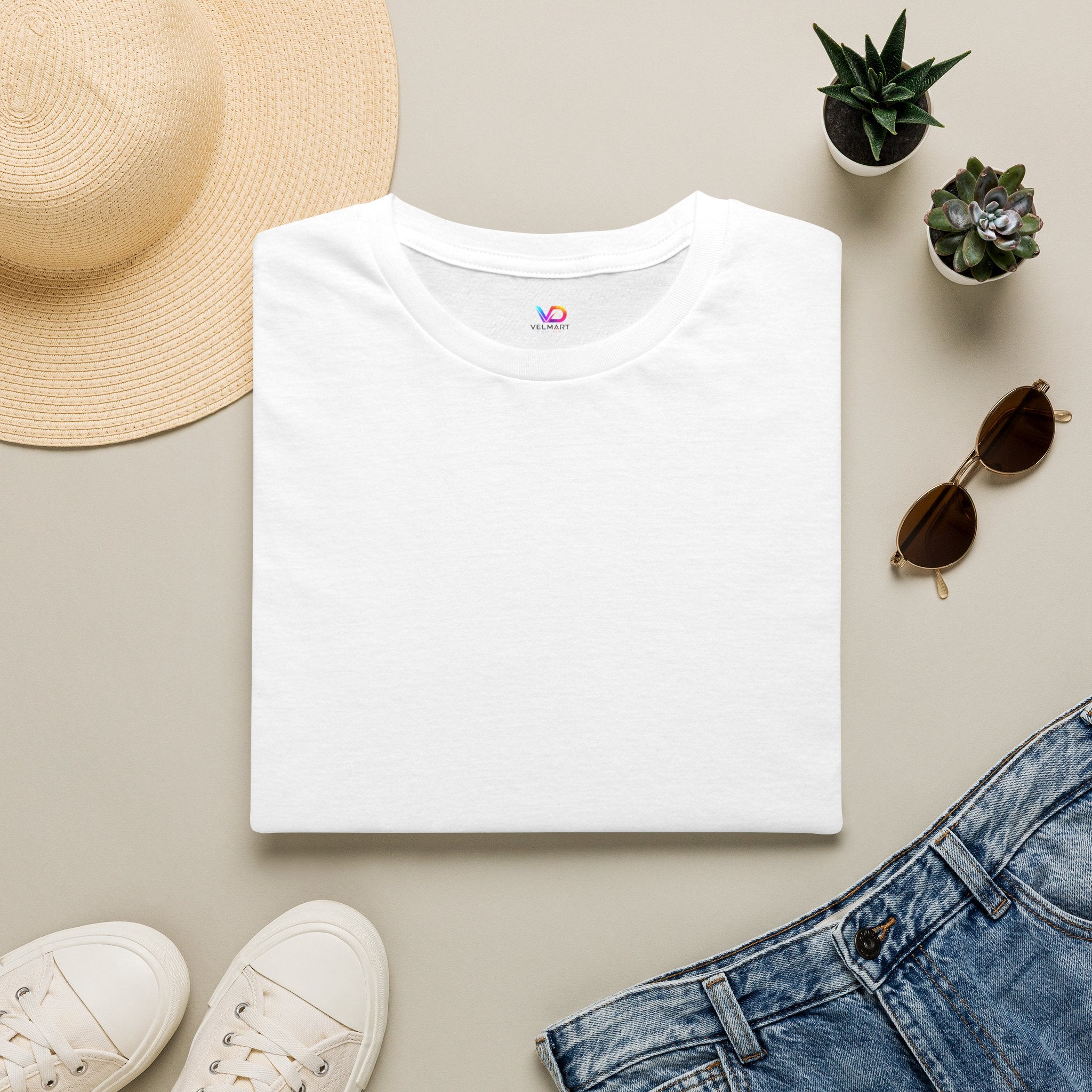 Classic White T-Shirt — Minimal Everyday Crewneck Tee