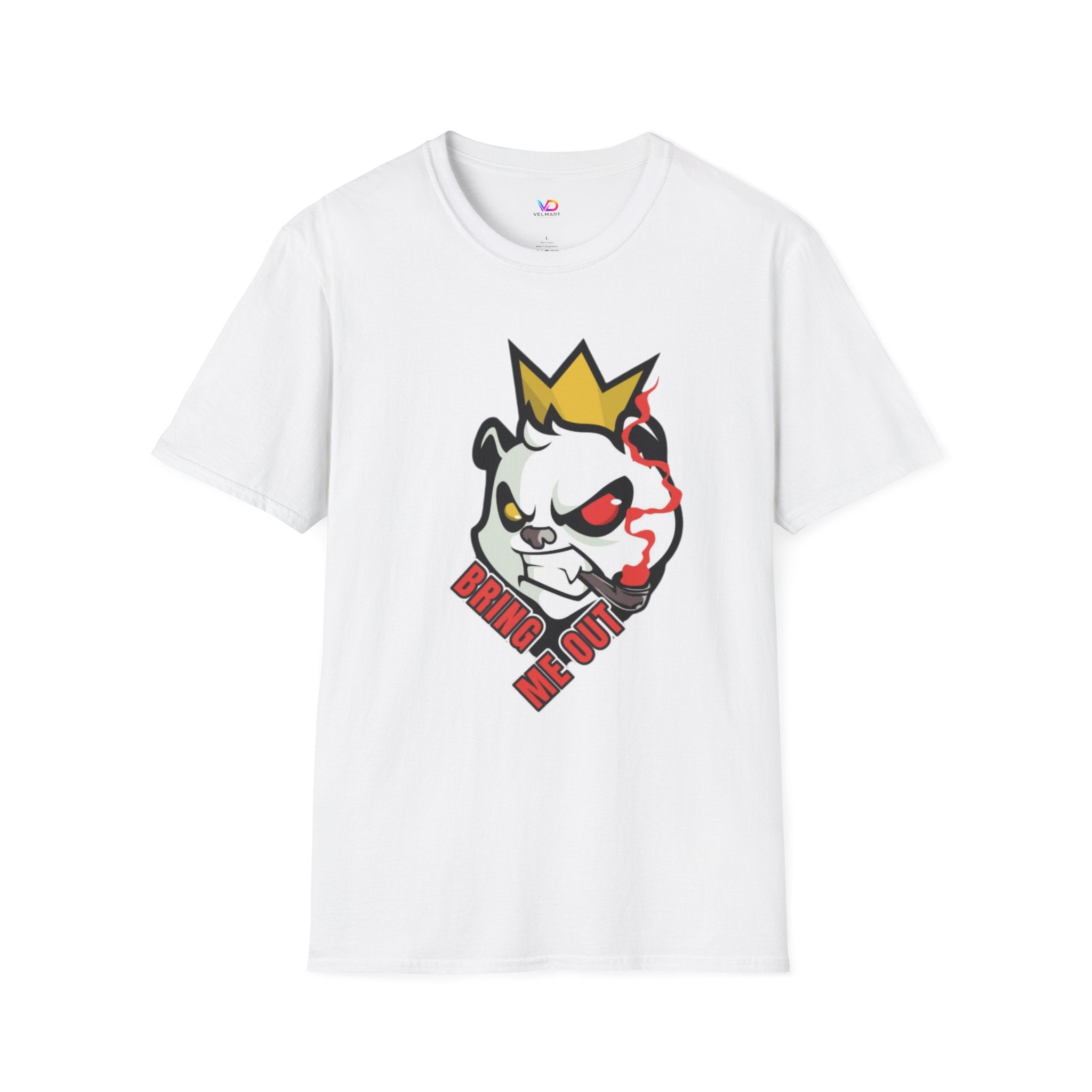 Panda King Graphic Tee — 'Bring Me One' Streetwear T-Shirt