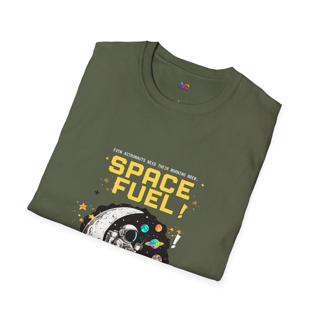 Space Fuel T-Shirt — Retro Planet Donut Graphic Tee