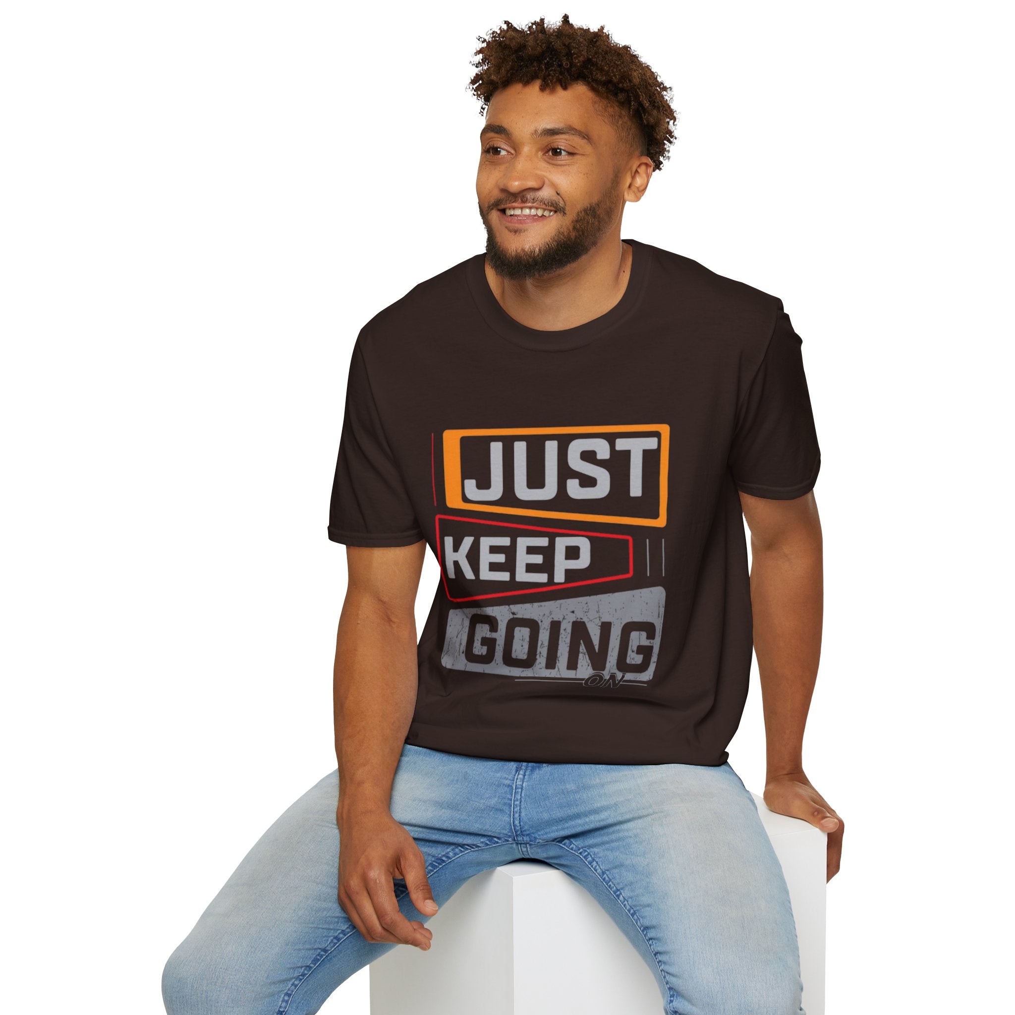 Just Keep Going T‑Shirt — Motivational Graphic Tee