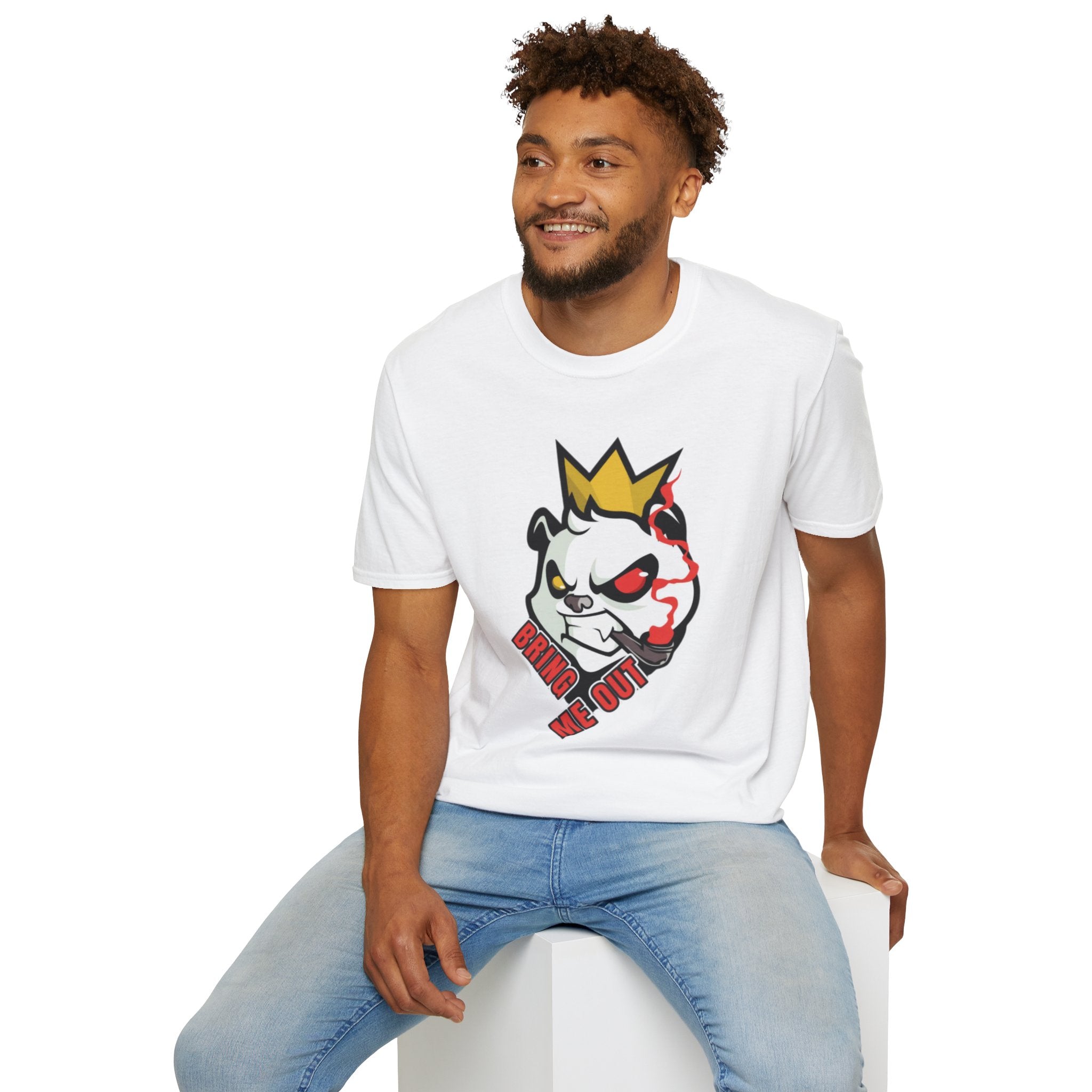 Panda King Graphic Tee — 'Bring Me One' Streetwear T-Shirt