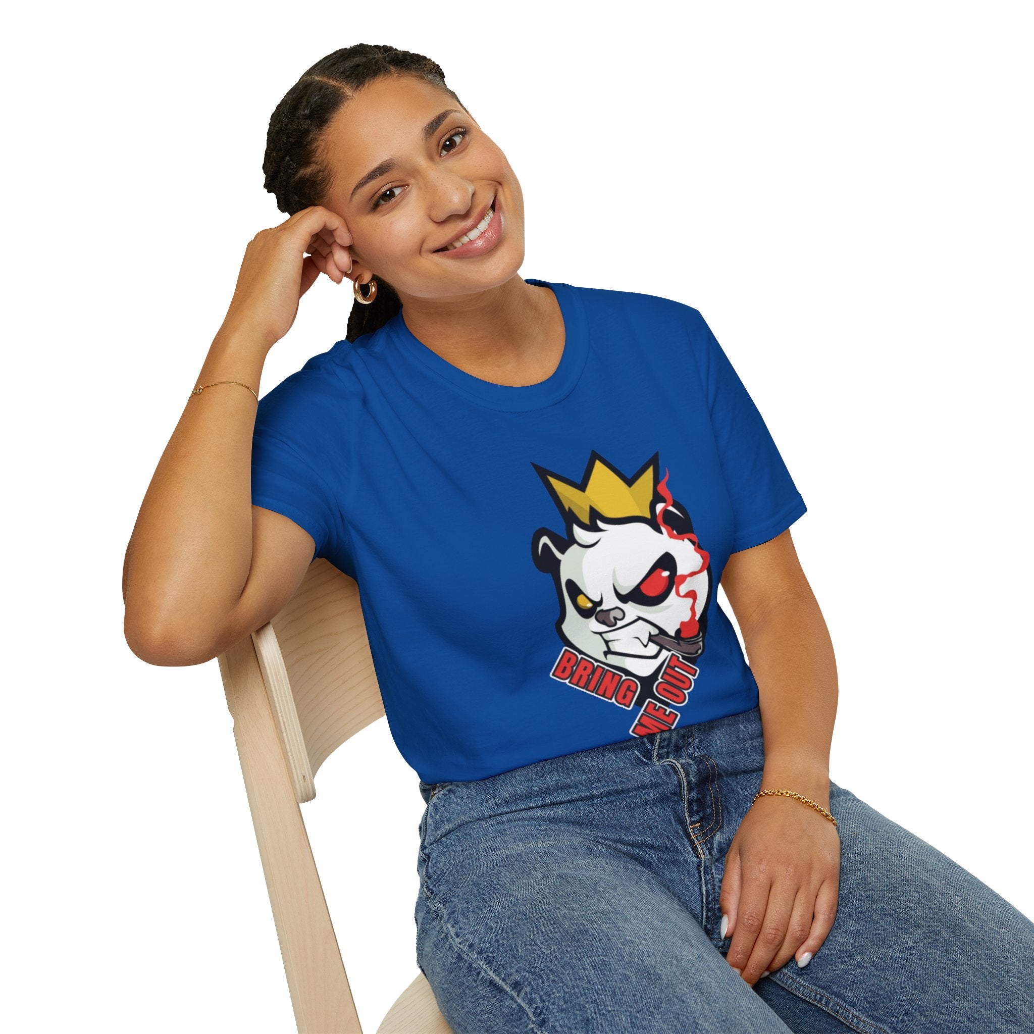 Panda King Graphic Tee — 'Bring Me One' Streetwear T-Shirt