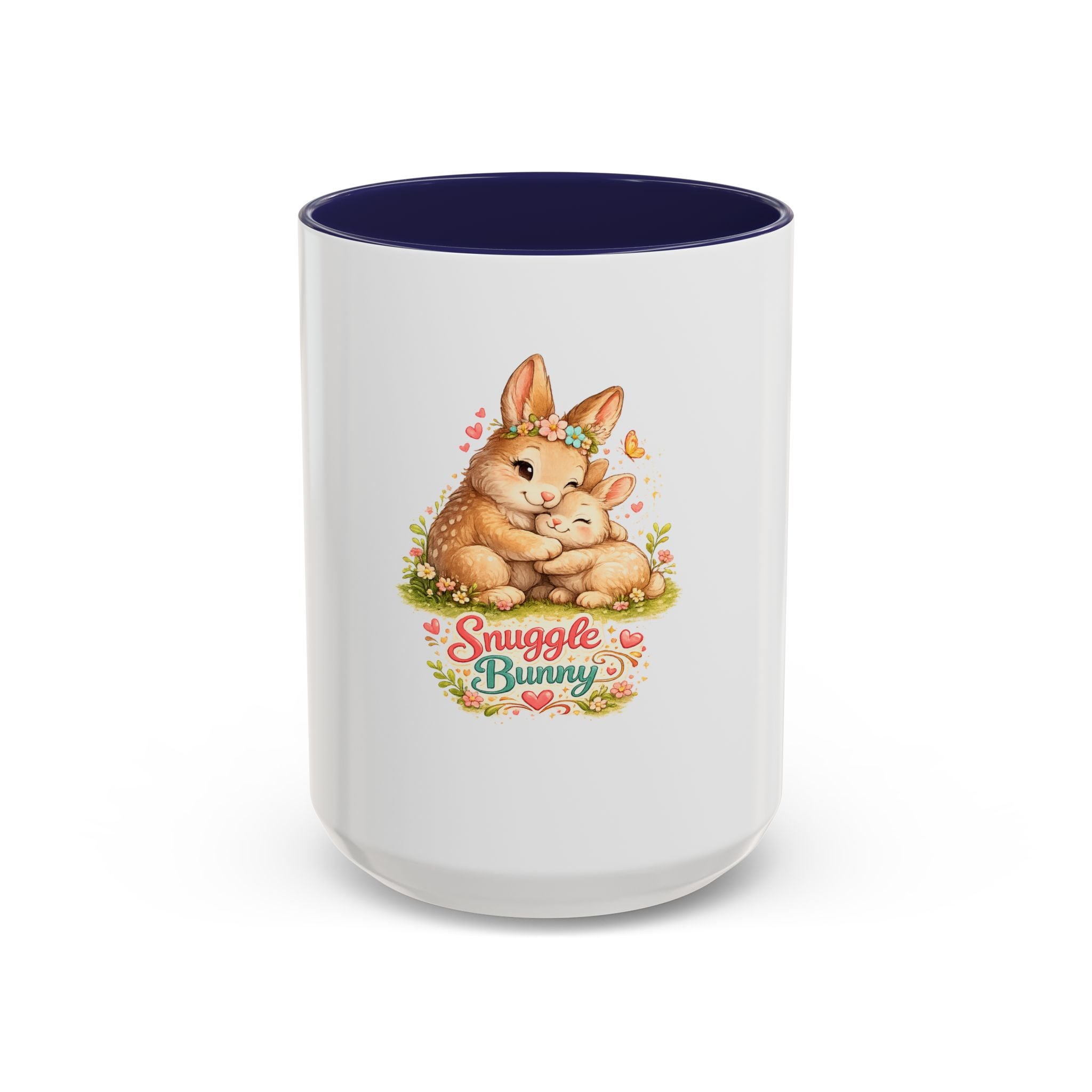 Snuggle Bunny Coffee Mug — Cute Bunny Mug (11/15oz)
