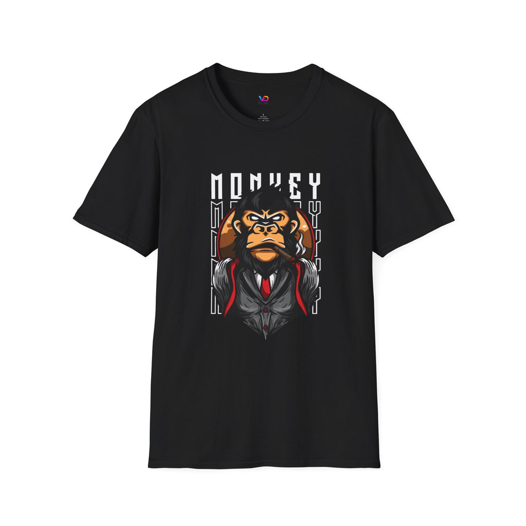Monkey Chef T-Shirt — Funny Grillmaster Ape Graphic Tee
