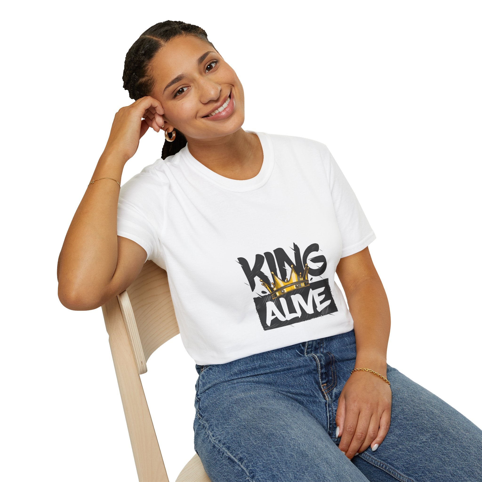 King Alive T-Shirt — Bold Crown Streetwear Tee