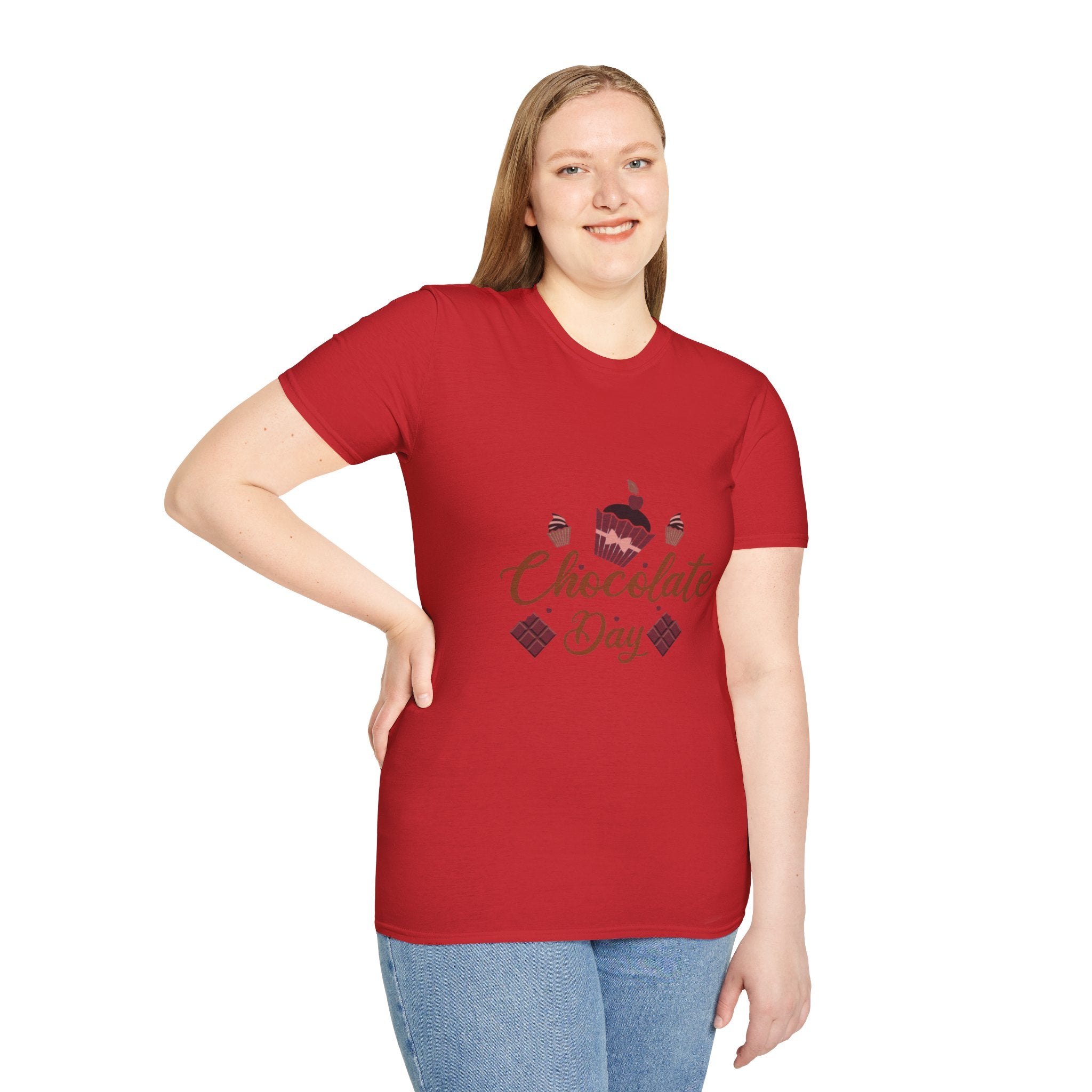 Chocolate Day T‑Shirt — Cupcake & Candy Dessert Lovers Tee