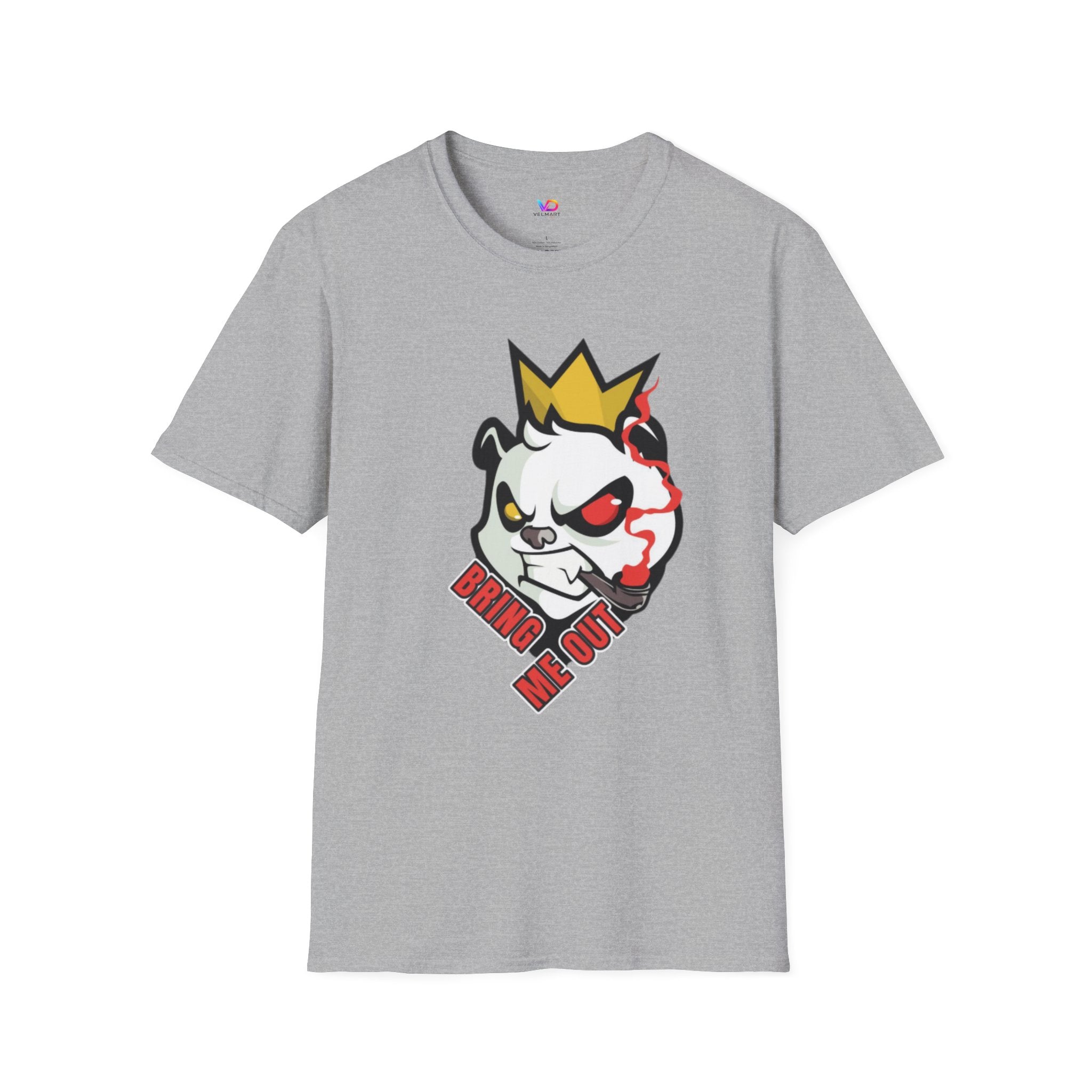 Panda King Graphic Tee — 'Bring Me One' Streetwear T-Shirt