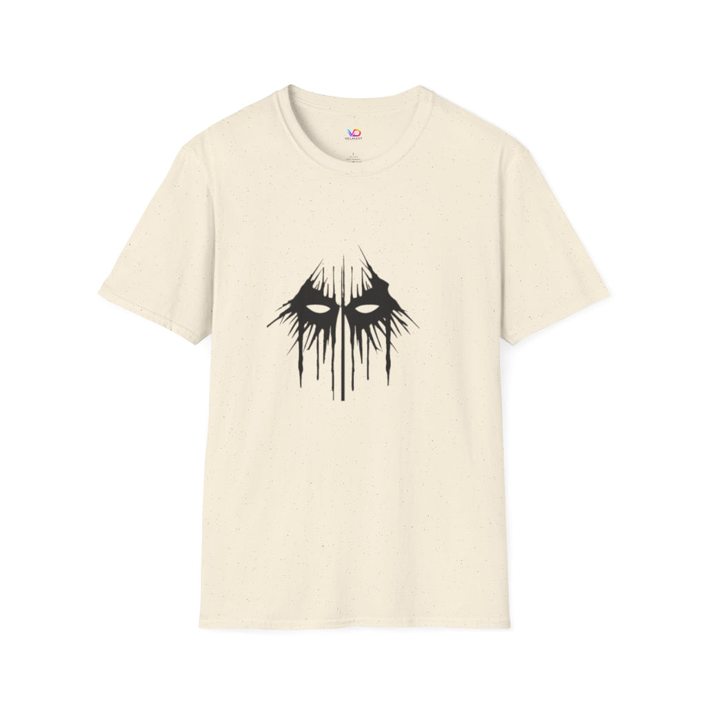 Horror Mask T-Shirt — Dripping Eyes Graphic Tee
