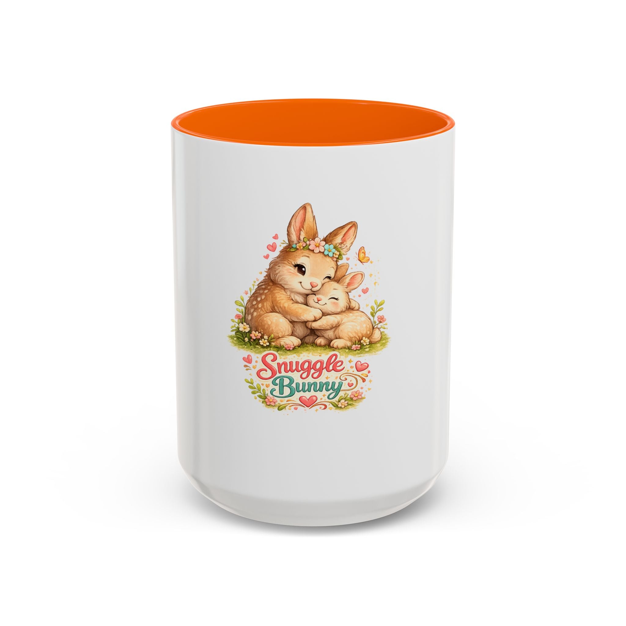 Snuggle Bunny Coffee Mug — Cute Bunny Mug (11/15oz)
