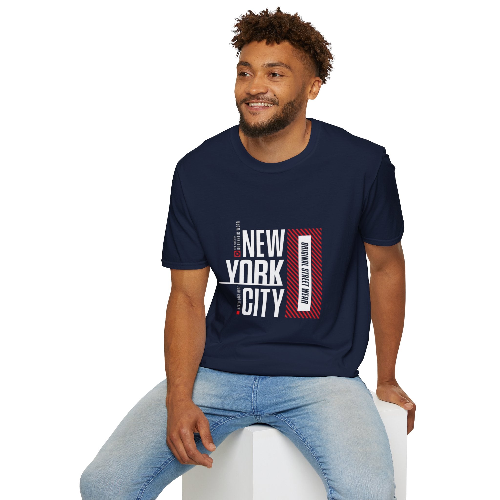 New York City Graphic Tee — Modern Urban Skyline T-Shirt