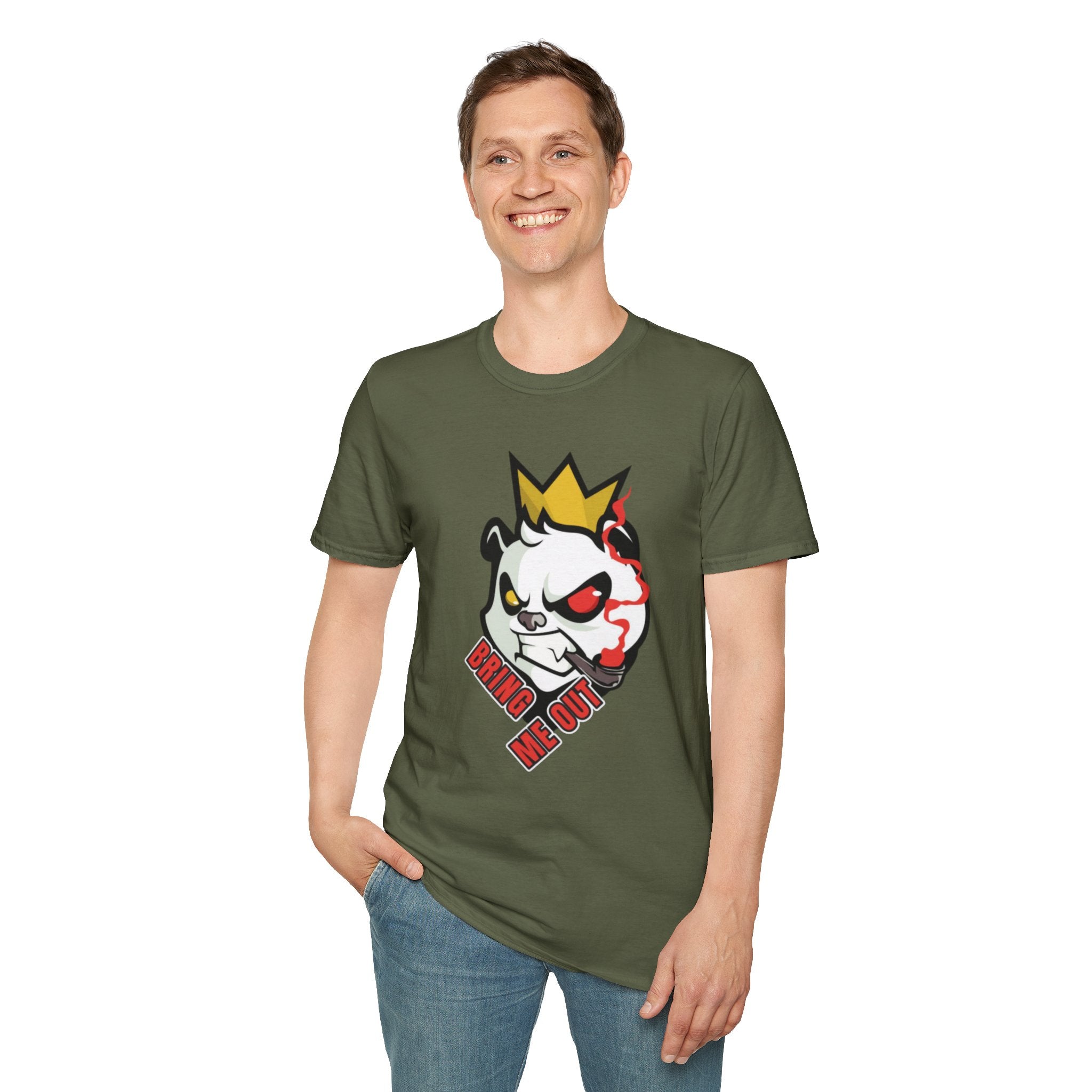 Panda King Graphic Tee — 'Bring Me One' Streetwear T-Shirt