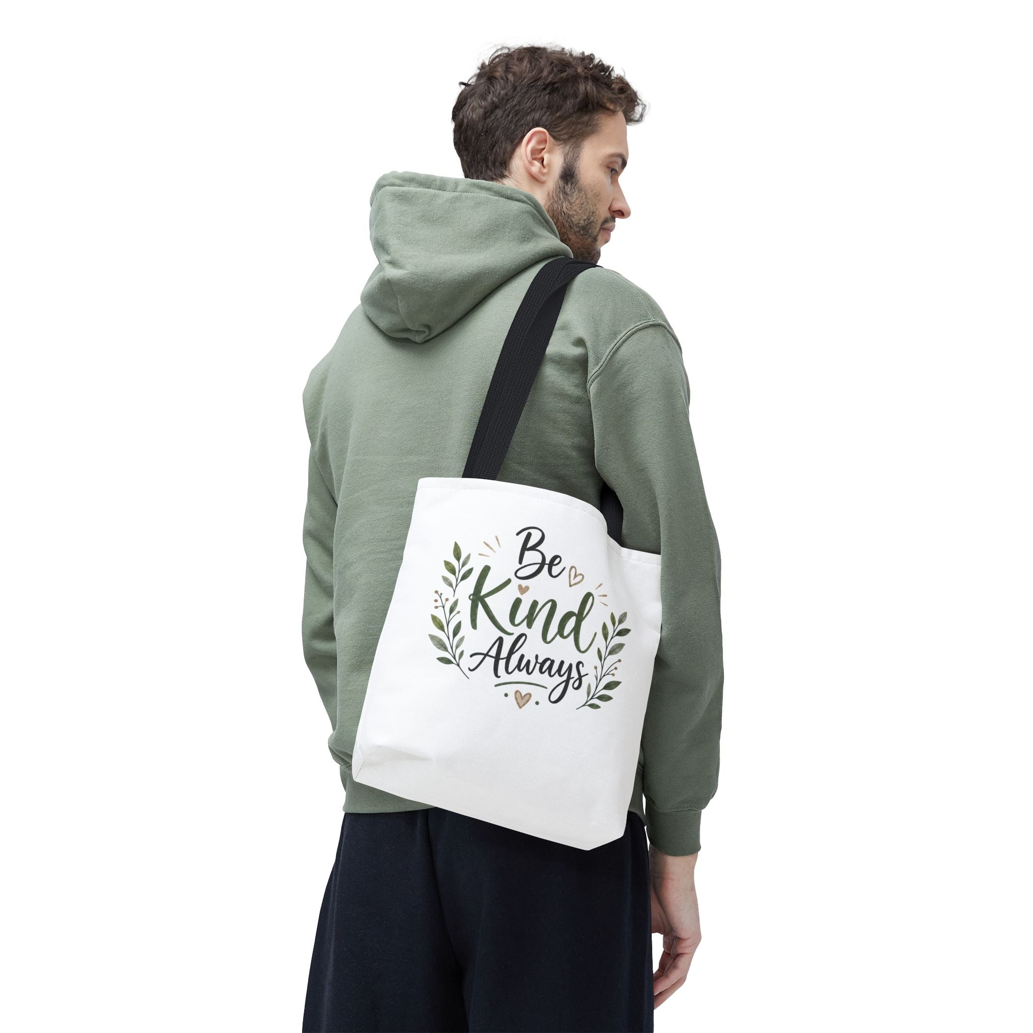 Be Kind Always Tote Bag — Inspirational Canvas Grocery & Gift Tote