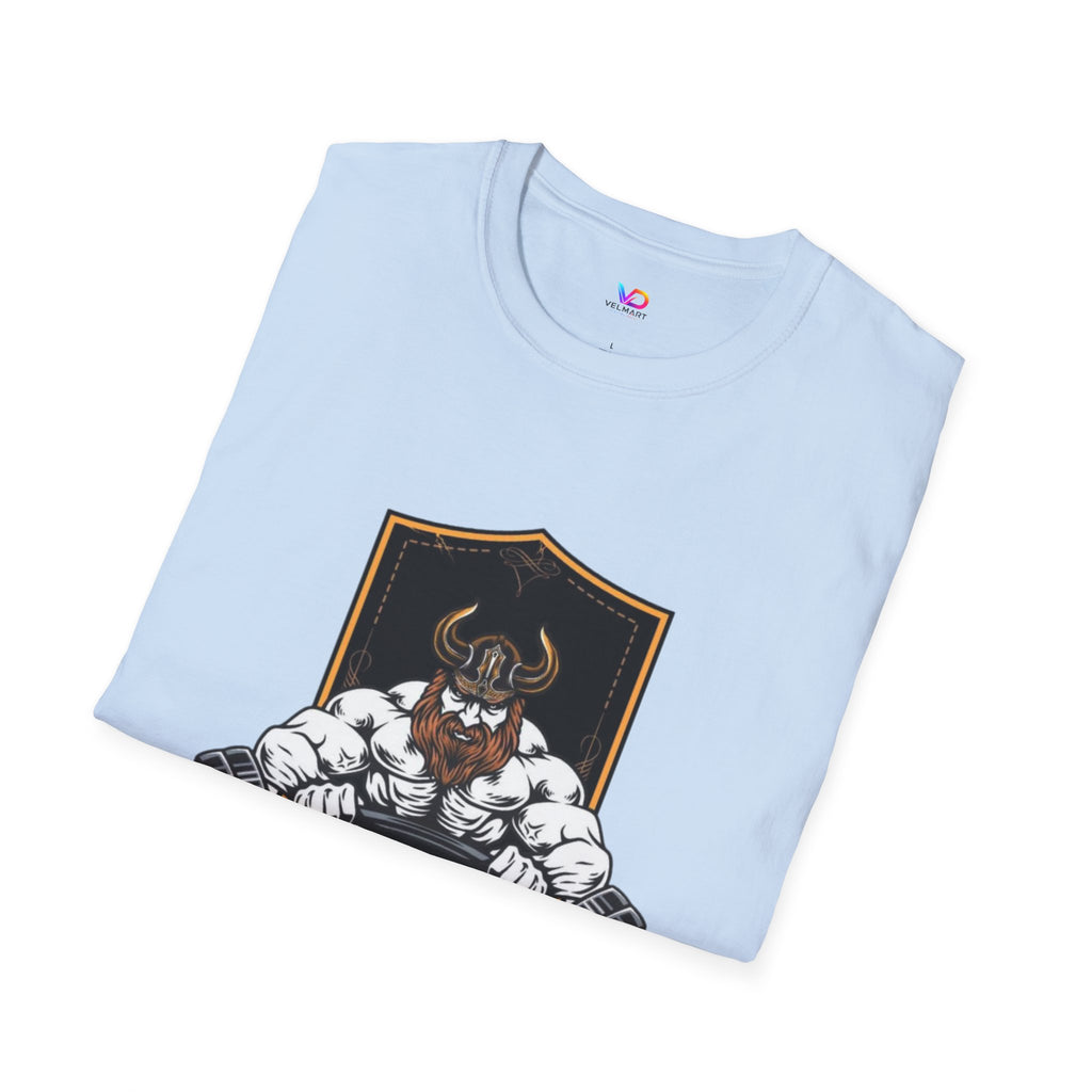 Viking Barbell T-Shirt — Norse Strength Gym Tee