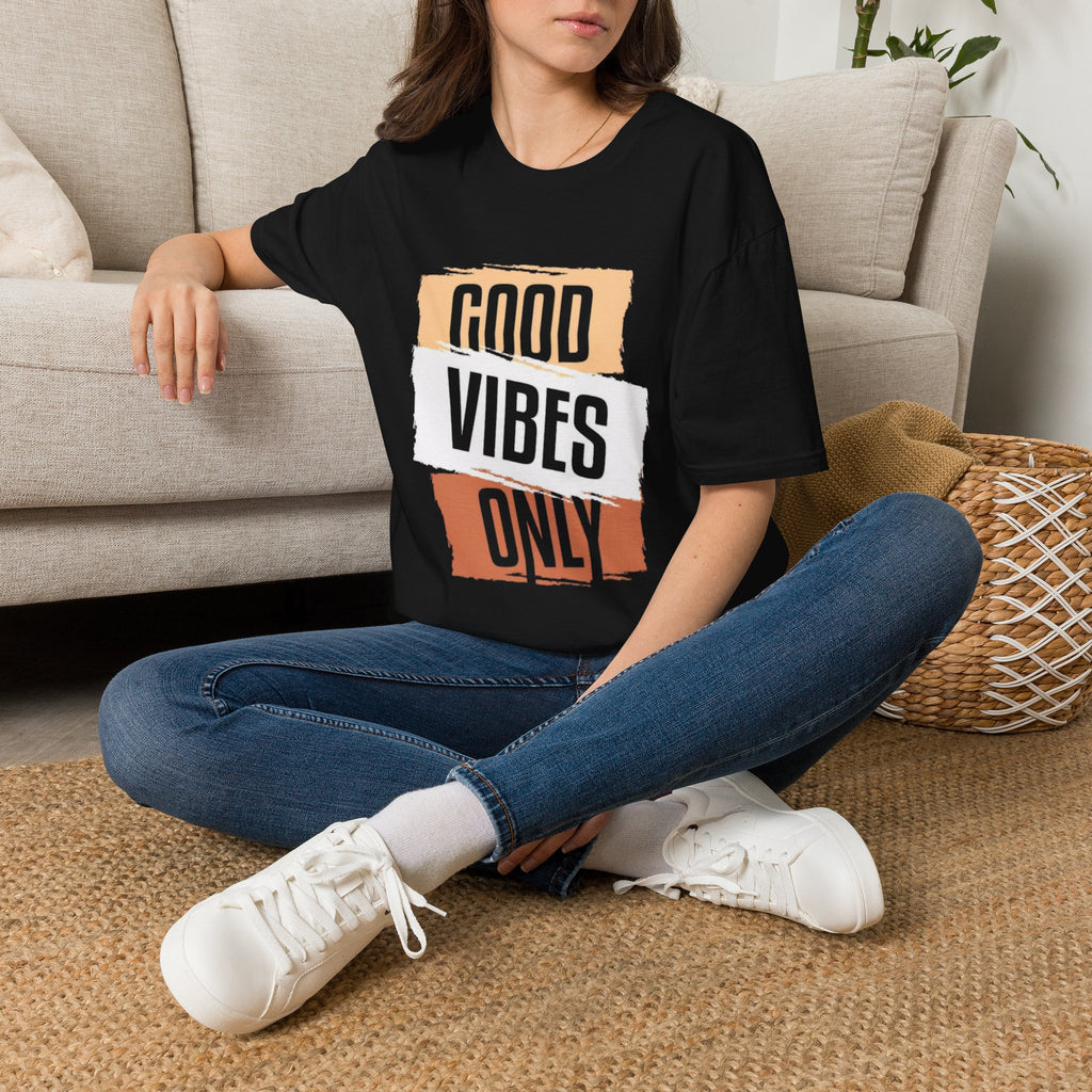Good Only T-Shirt — Positive Quote Graphic Tee