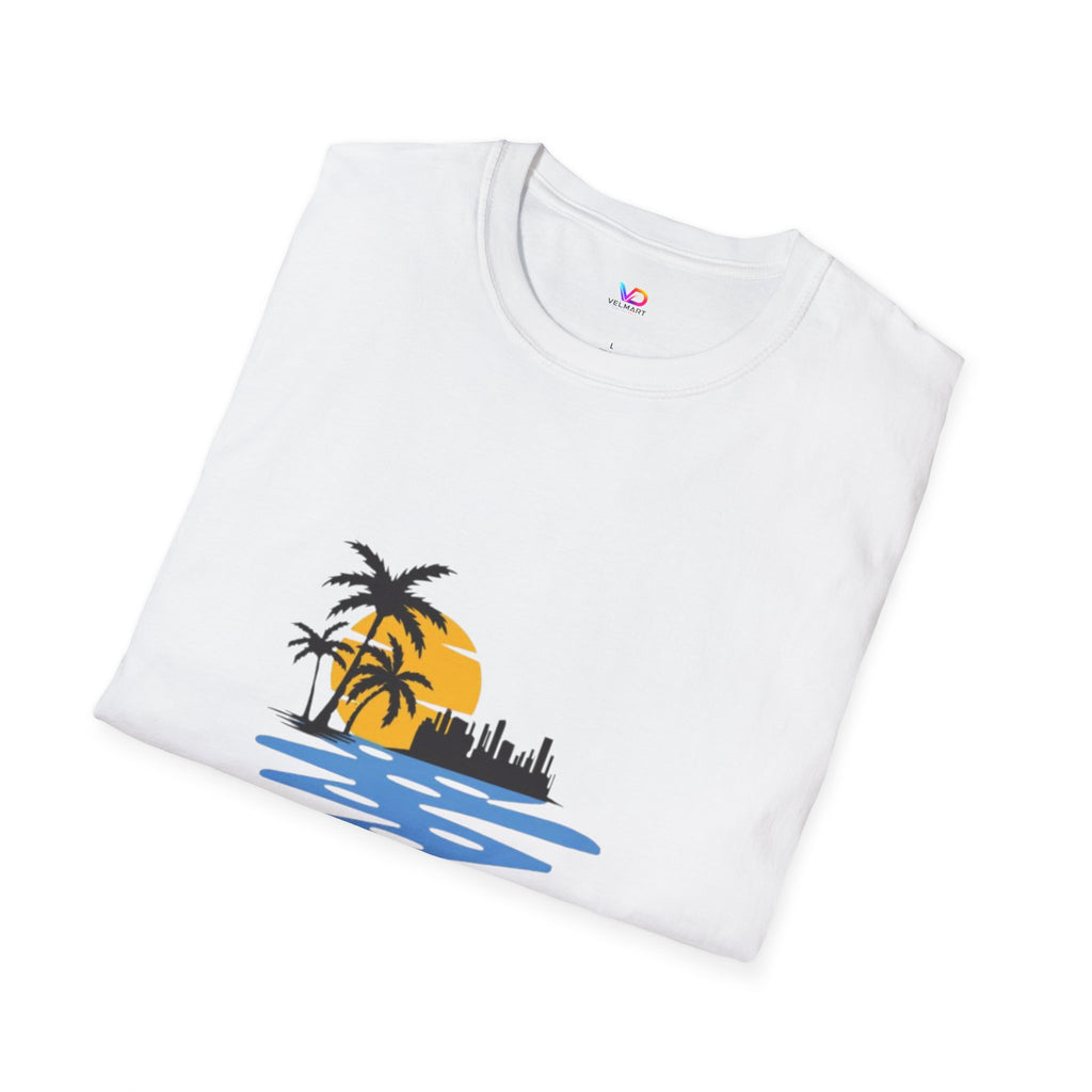 Sunset Beach T-Shirt — "Life Is Better" Palm Tree Graphic
