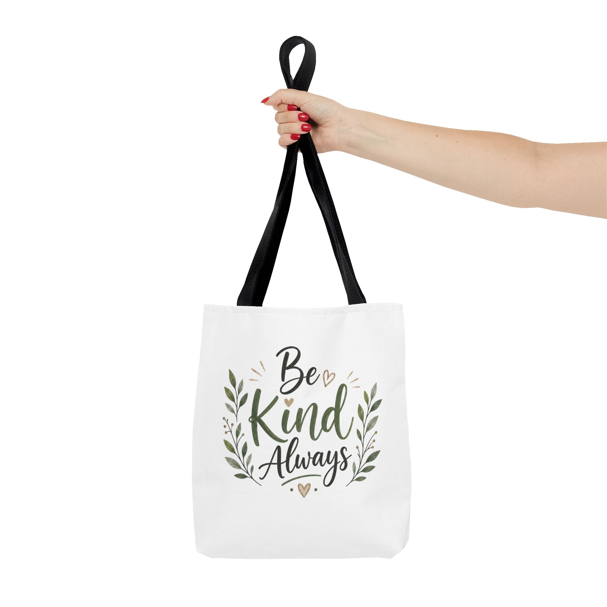 Be Kind Always Tote Bag — Inspirational Canvas Grocery & Gift Tote