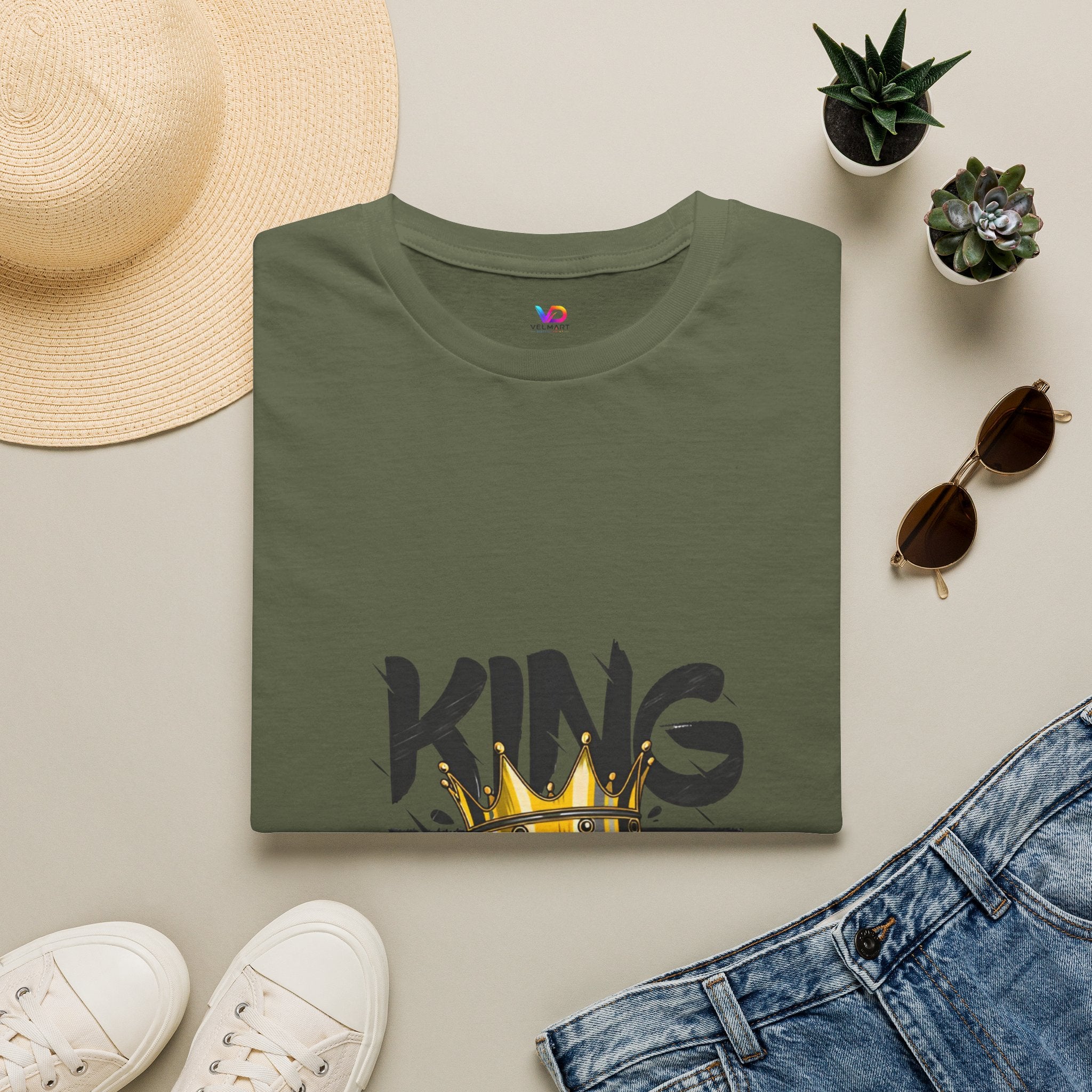 King Alive T-Shirt — Bold Crown Streetwear Tee