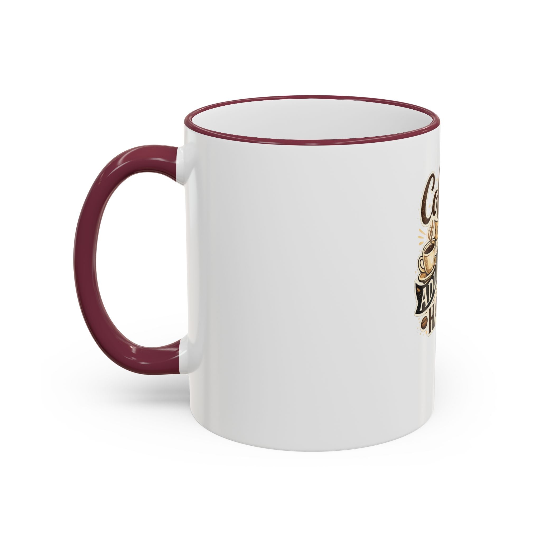 Coffee Because Adulting Is Hard Mug — Funny Coffee Cup for Adults