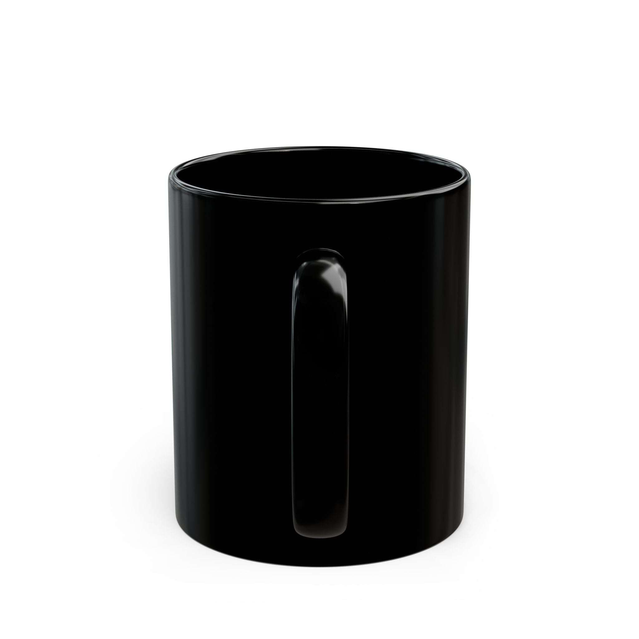 Overthinking Loading Please Wait Coffee Mug — Black Ceramic 11oz/15oz