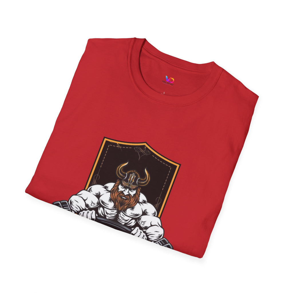 Viking Barbell T-Shirt — Norse Strength Gym Tee