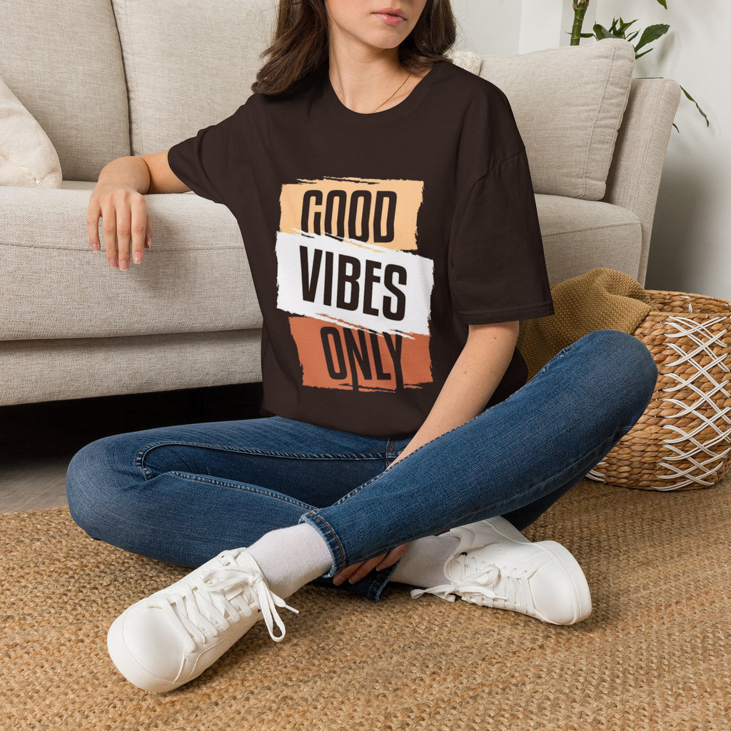 Good Only T-Shirt — Positive Quote Graphic Tee