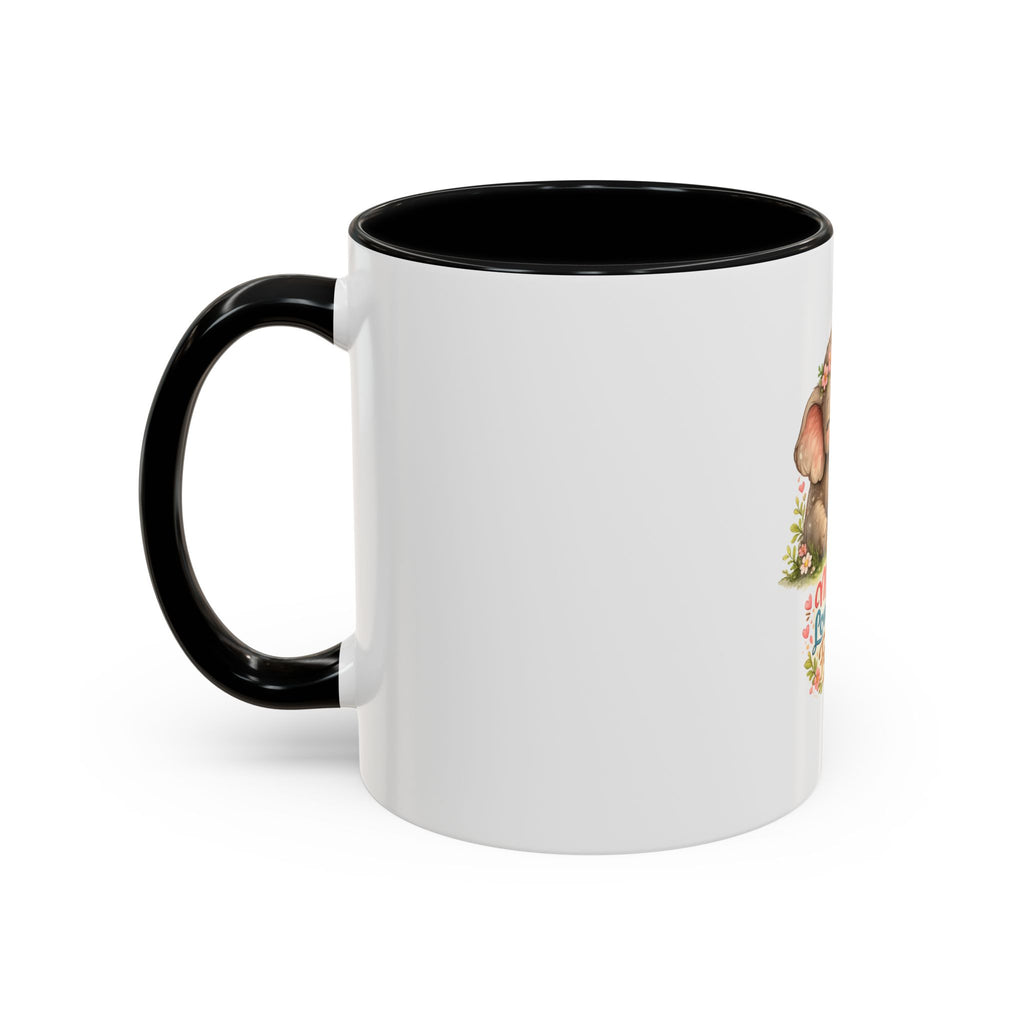 Mommy Loves You Forever Elephant Coffee Mug — Mother's Day, New Mom Gift