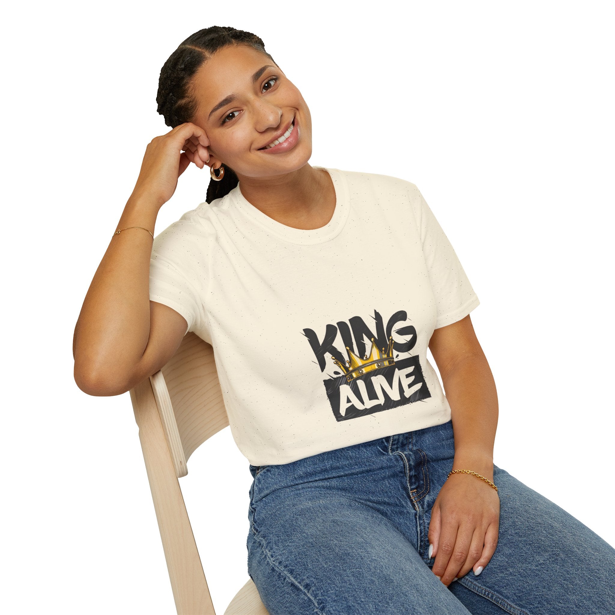 King Alive T-Shirt — Bold Crown Streetwear Tee
