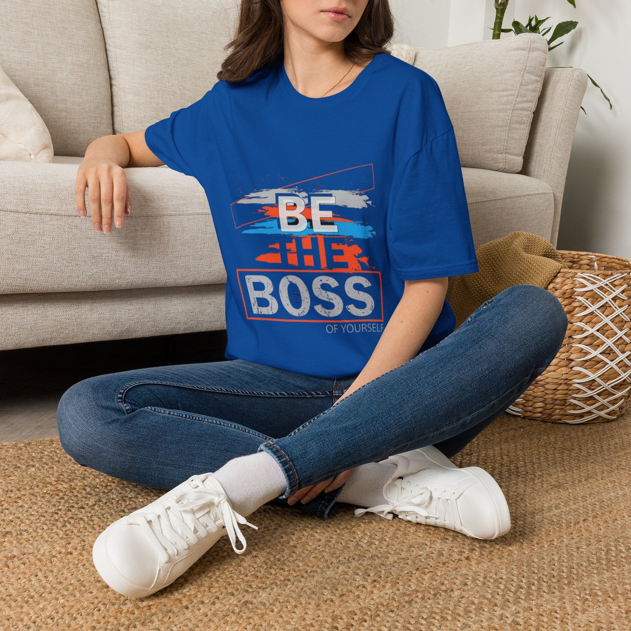 Be the Boss T-Shirt — Motivational 'Be the Boss of Yourself' Graphic Tee