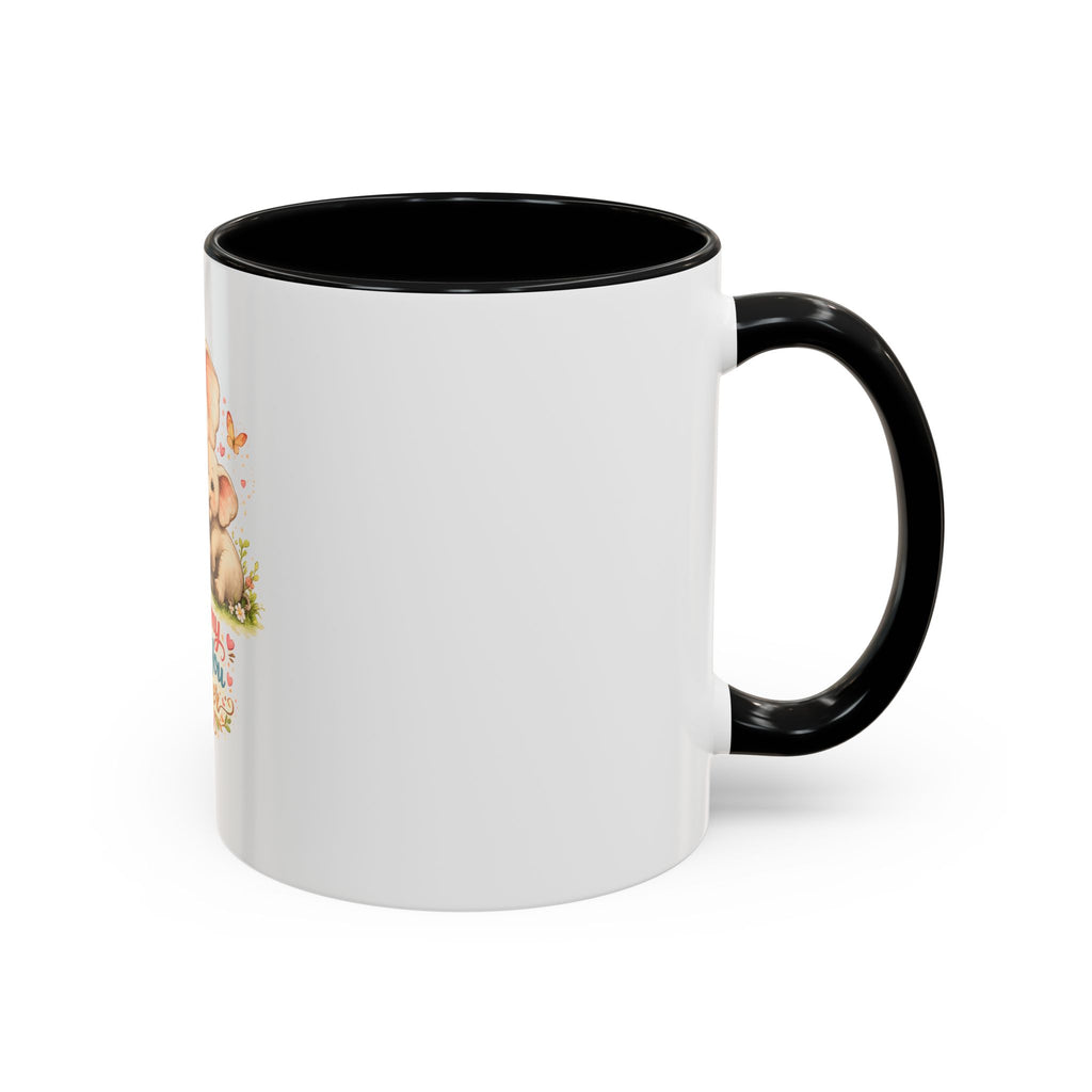 Mommy Loves You Forever Elephant Coffee Mug — Mother's Day, New Mom Gift