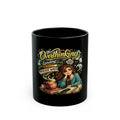 Overthinking Loading Please Wait Coffee Mug — Black Ceramic 11oz/15oz