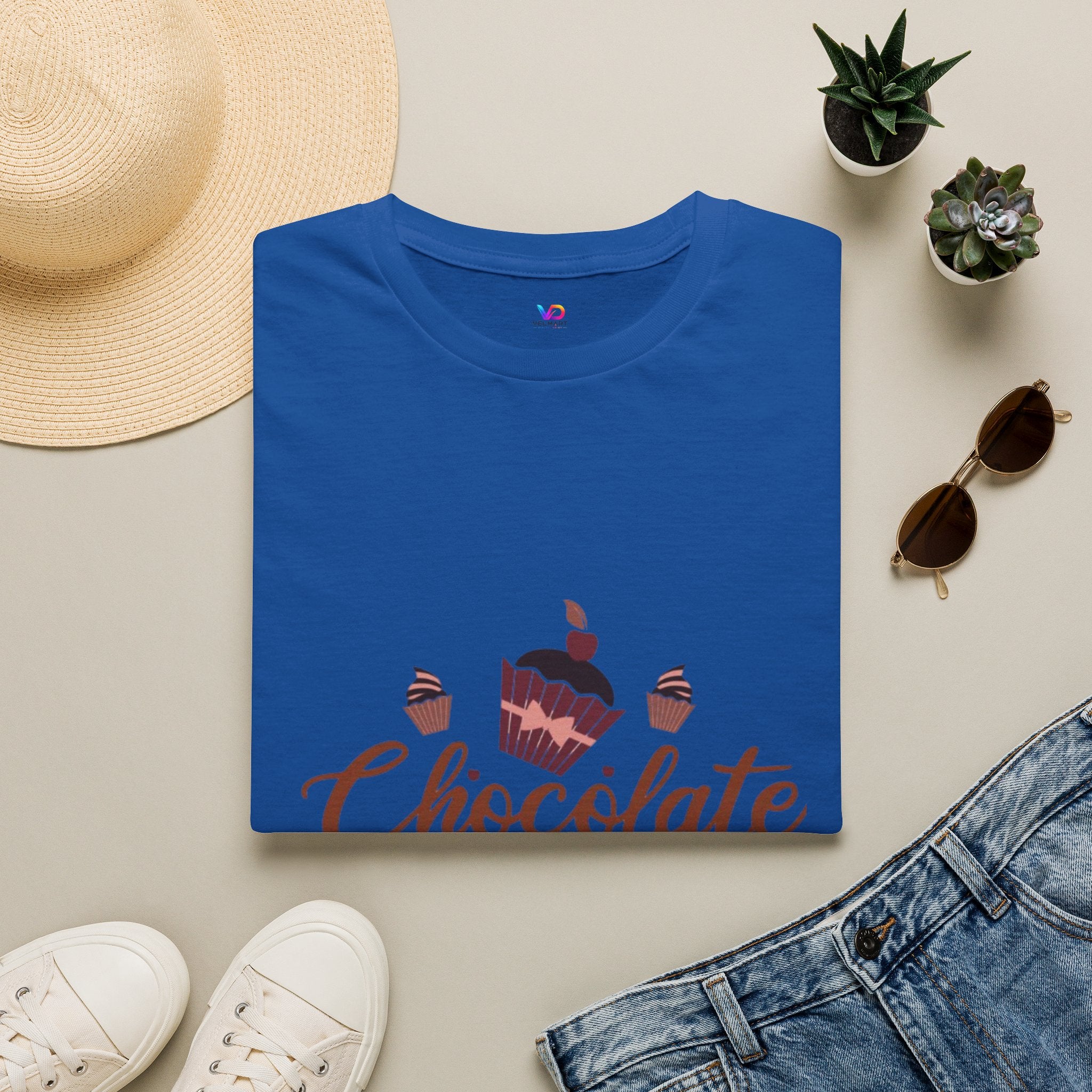 Chocolate Day T‑Shirt — Cupcake & Candy Dessert Lovers Tee