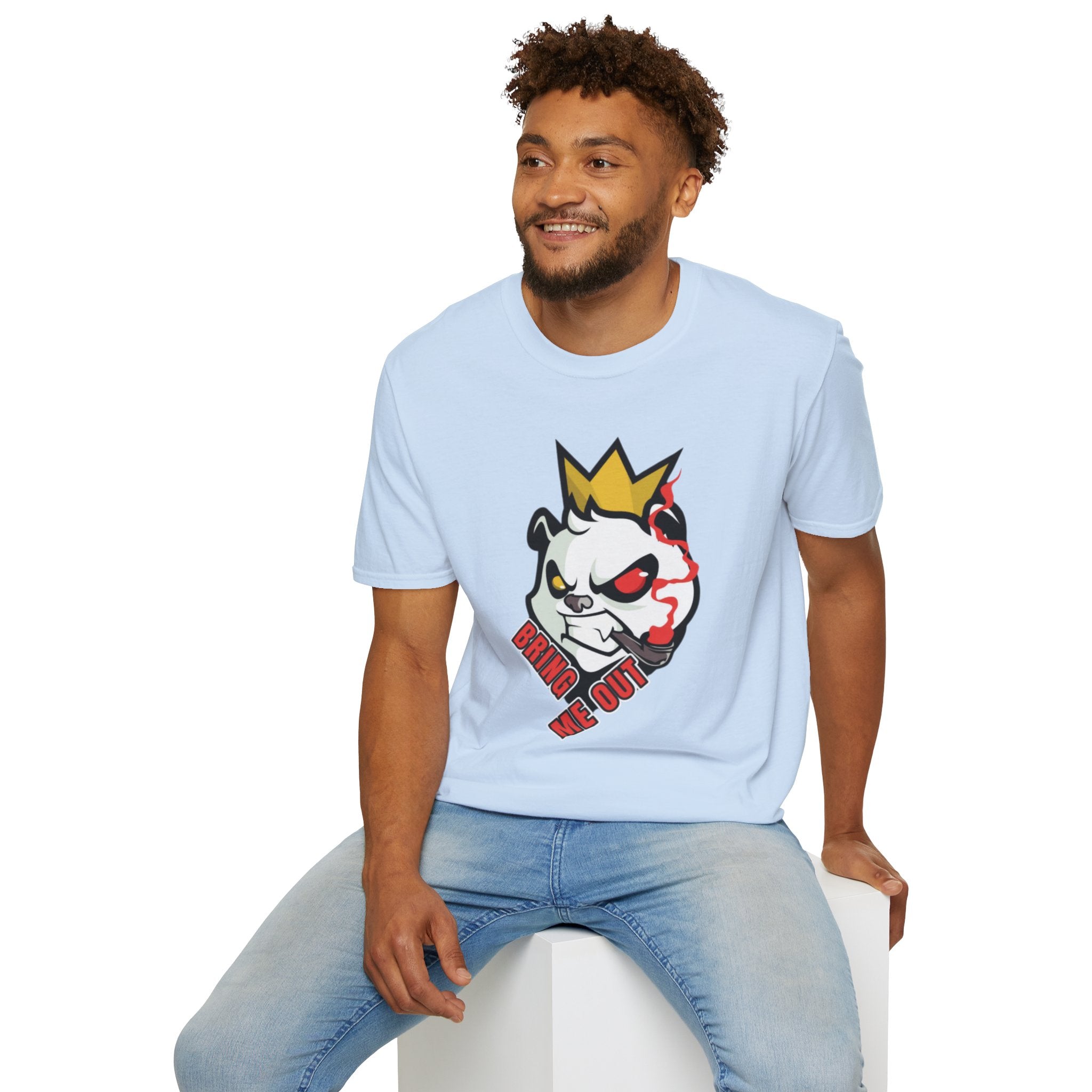Panda King Graphic Tee — 'Bring Me One' Streetwear T-Shirt