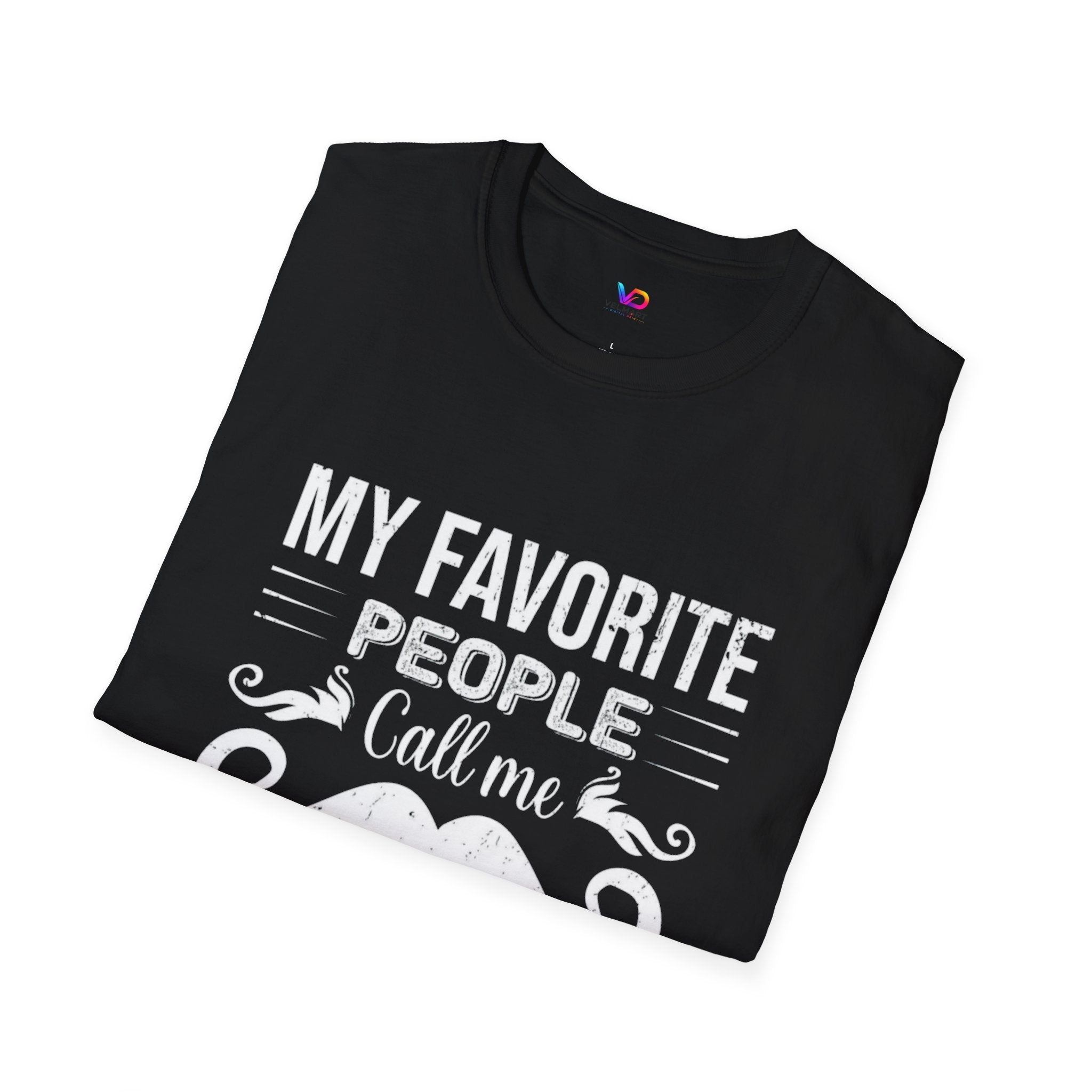 Papa T-Shirt — “My Favorite People Call Me Papa” Vintage Family Gift